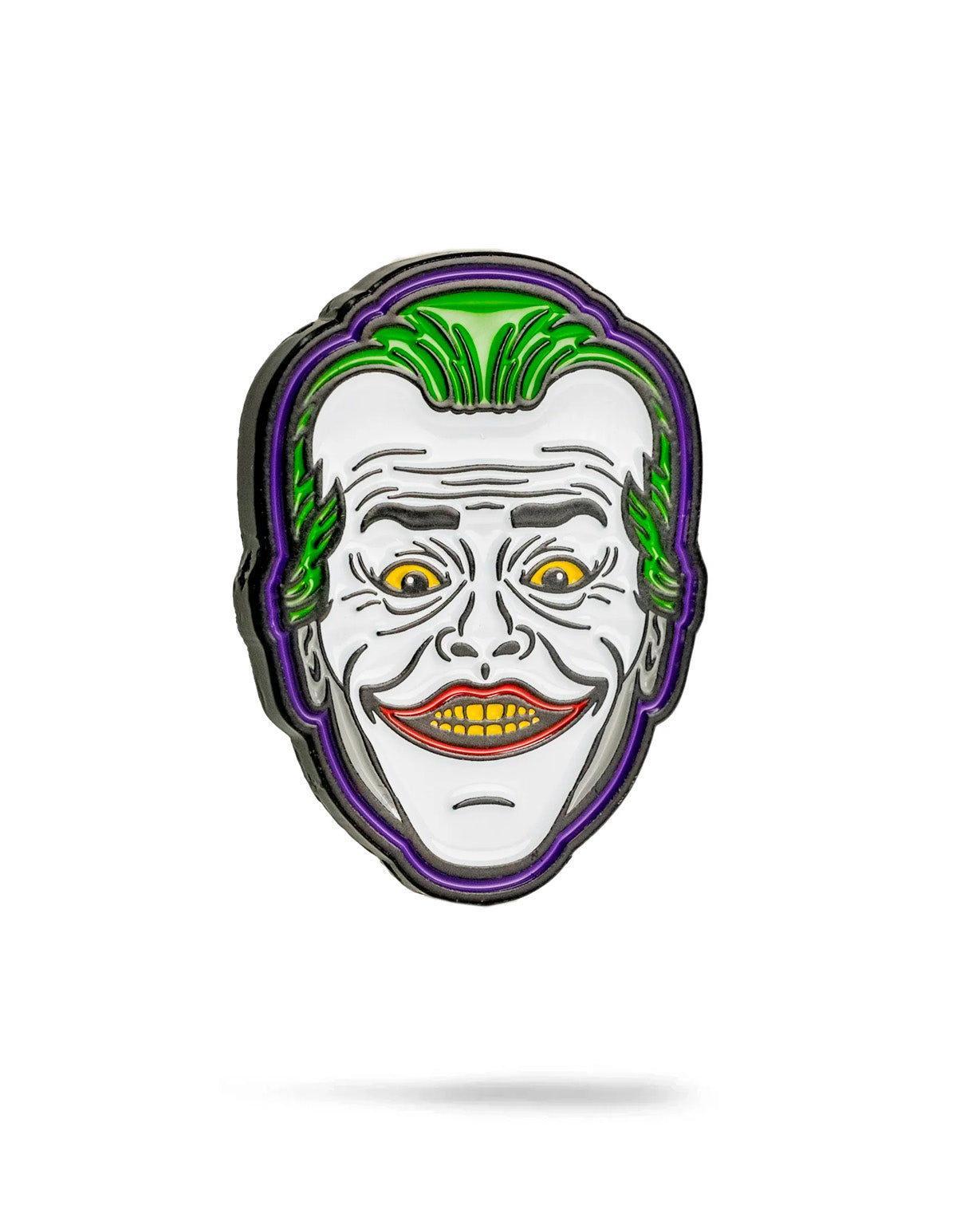 Joker Ball Marker 3.0 featuring a colorful design of the Joker's face with vibrant green hair and a mischievous grin.