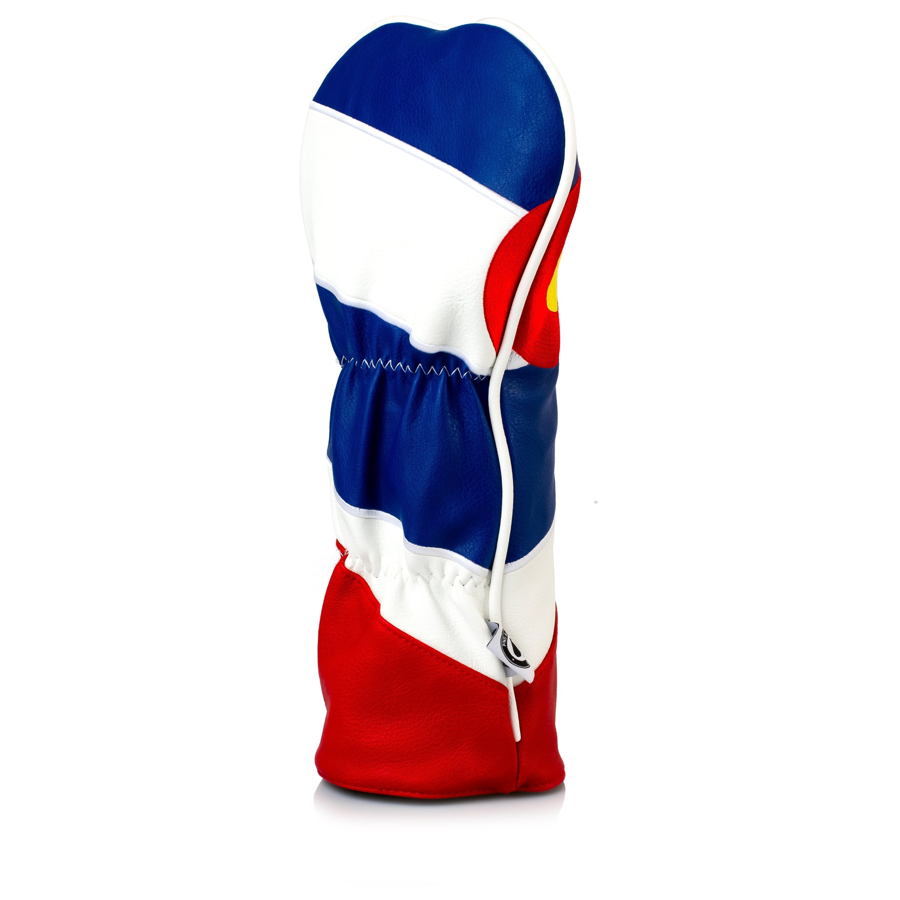 Colorado State Flag driver cover featuring bold colors and design, perfect for golfers wanting to showcase their state pride.