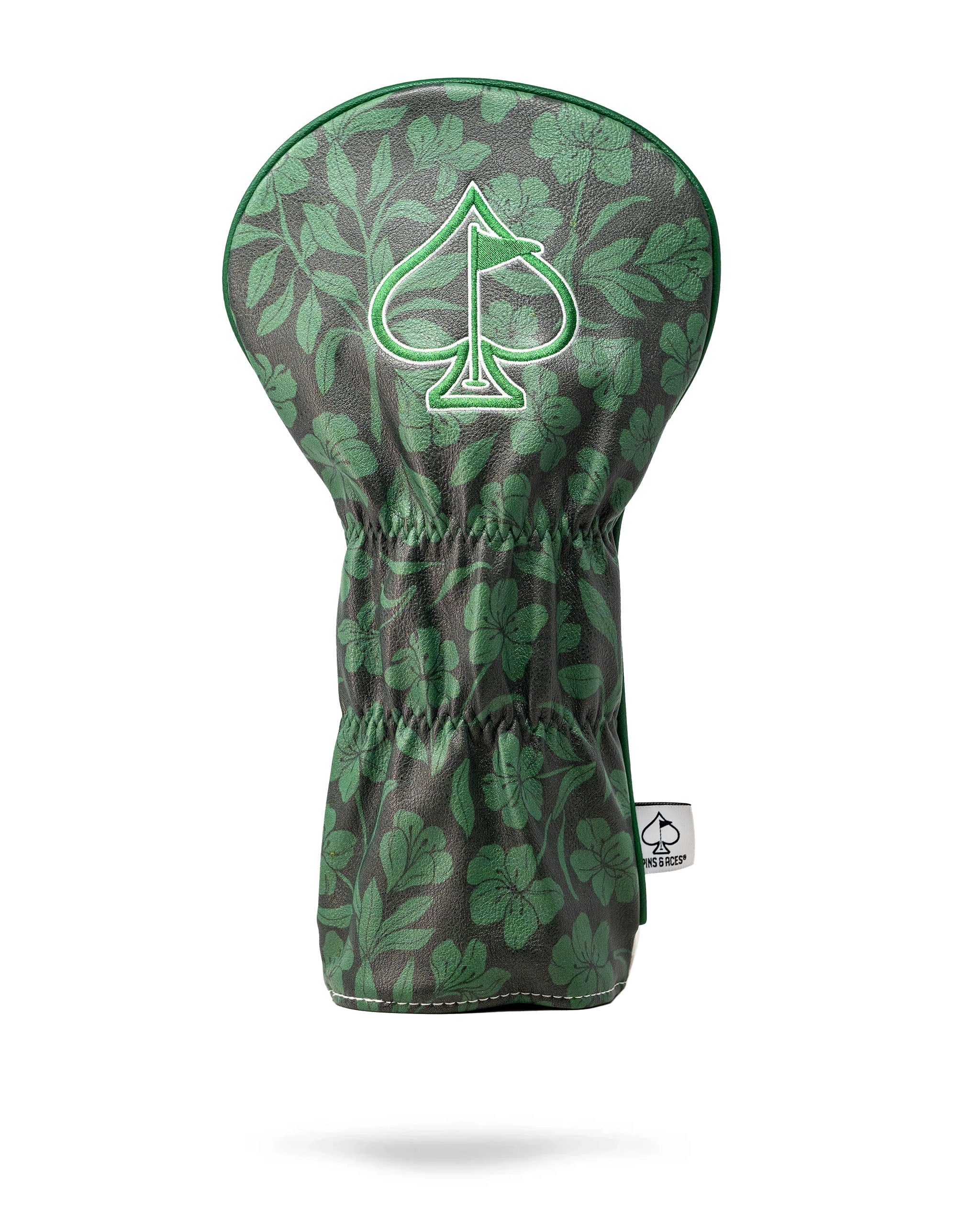 Augusta '25 driver cover featuring a vibrant design with a classic green and white color scheme, perfect for golf enthusiasts.