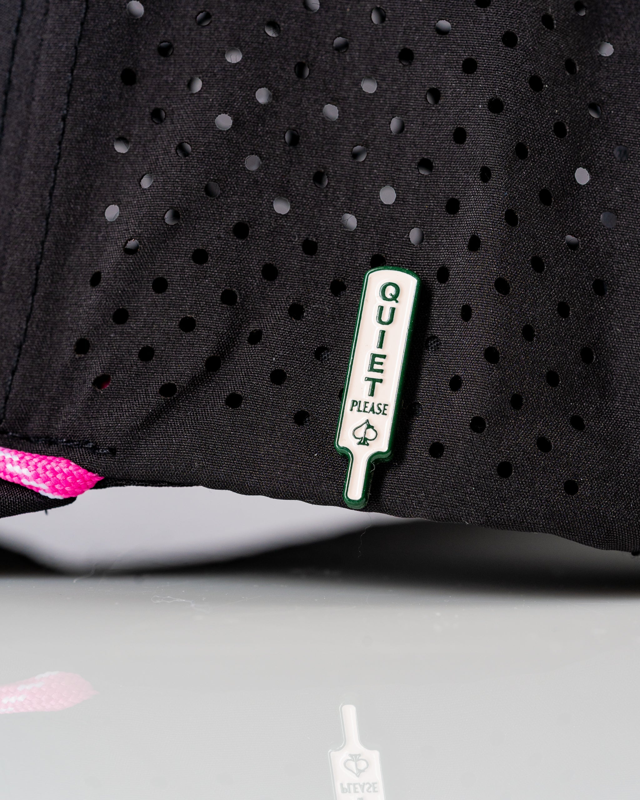 Amen Inverted Black - Perforated Rope Hat