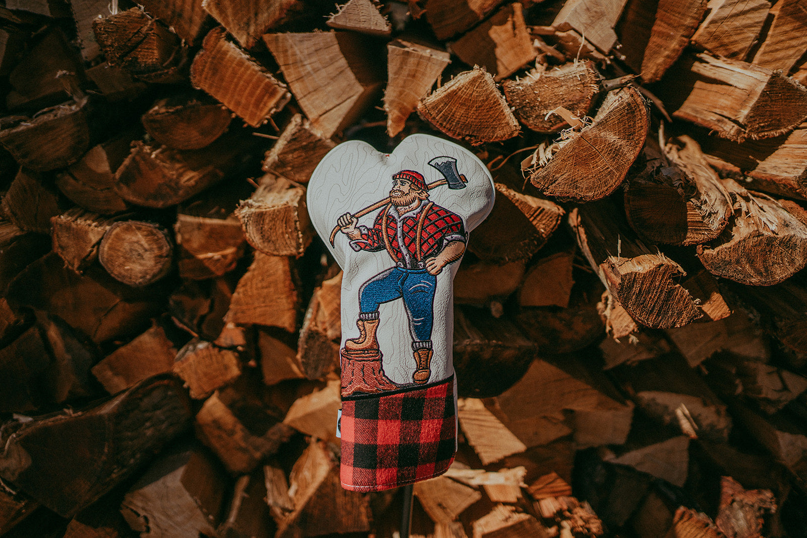 Hacker Driver Cover featuring a sleek black design with bold graphic accents, designed for enhanced grip and style.