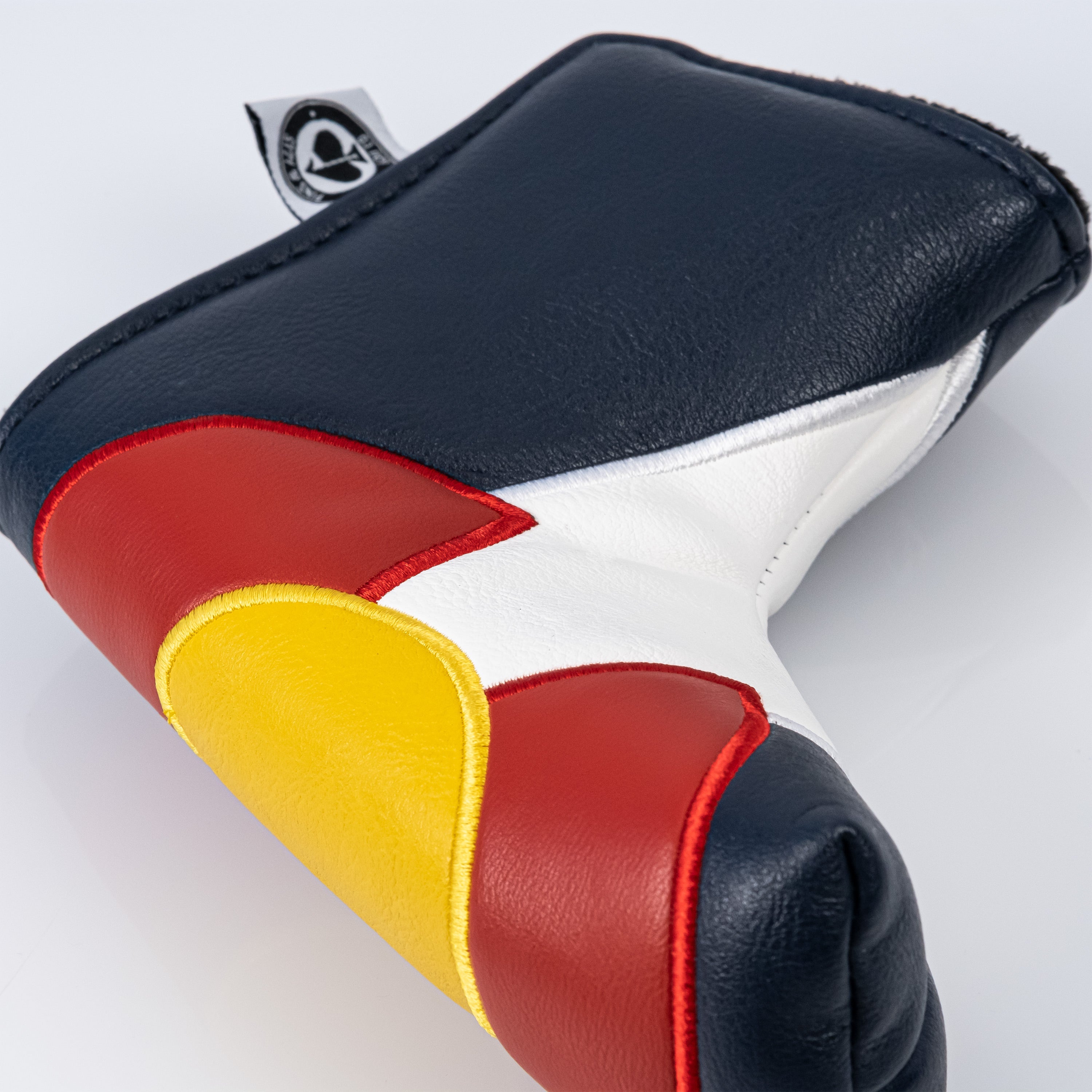 Colorado State Flag Blade Putter Cover featuring vibrant colors and detailed design, perfect for golf enthusiasts.