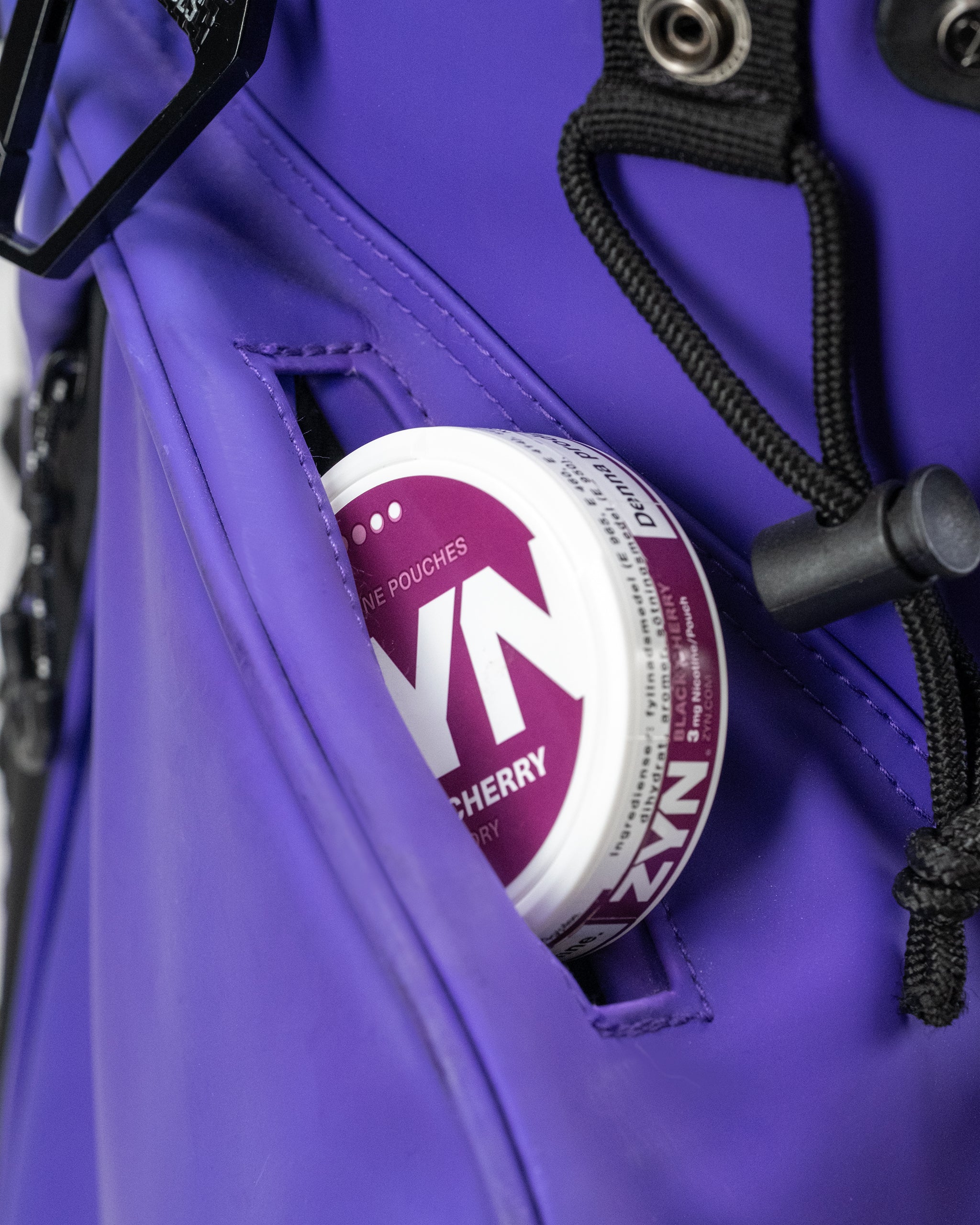 Player Preferred™ Golf Bag in Grape color, featuring multiple pockets and a stand for easy access on the golf course.