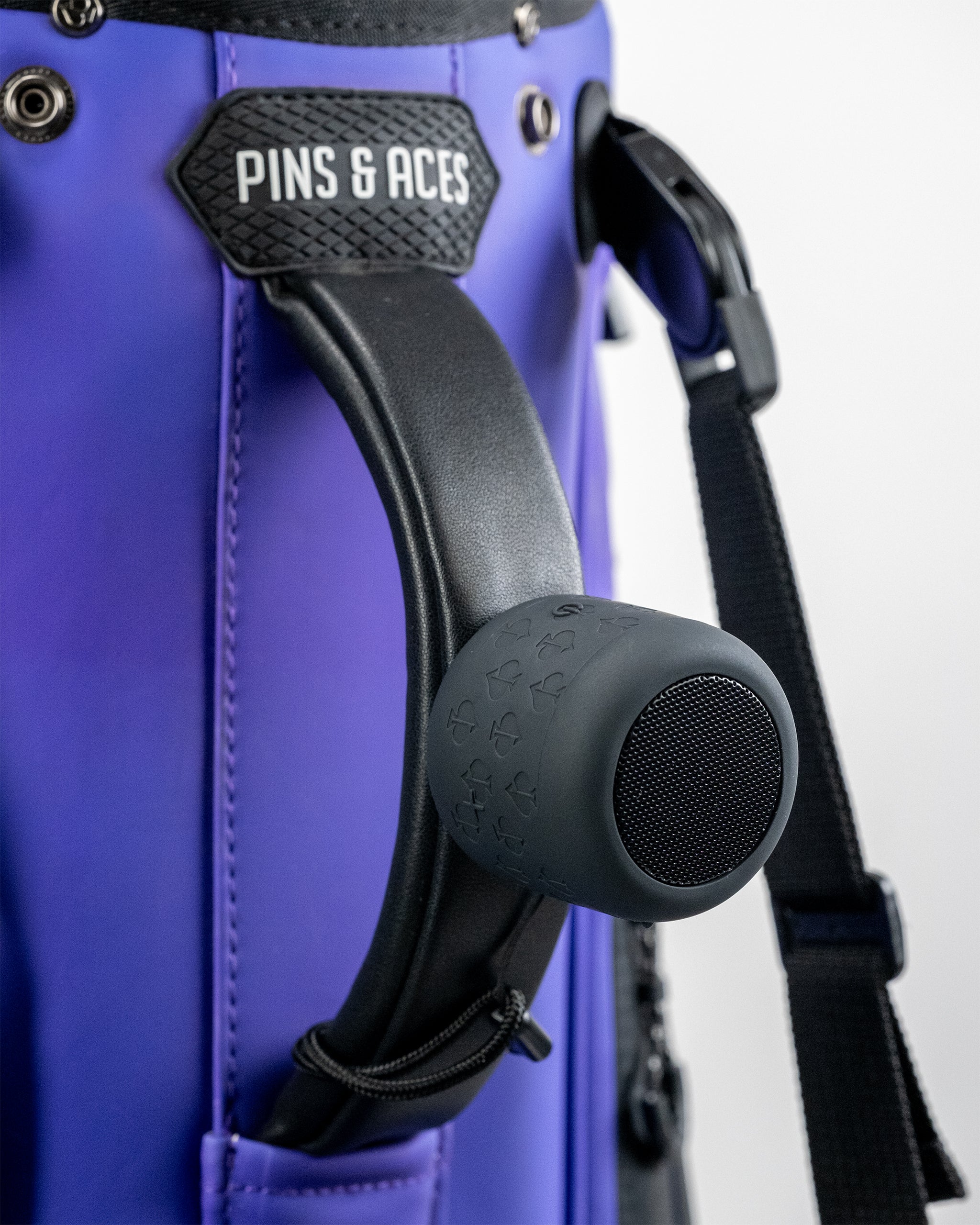 Player Preferred™ Golf Bag in Grape color, featuring multiple pockets and a durable design for golfers.