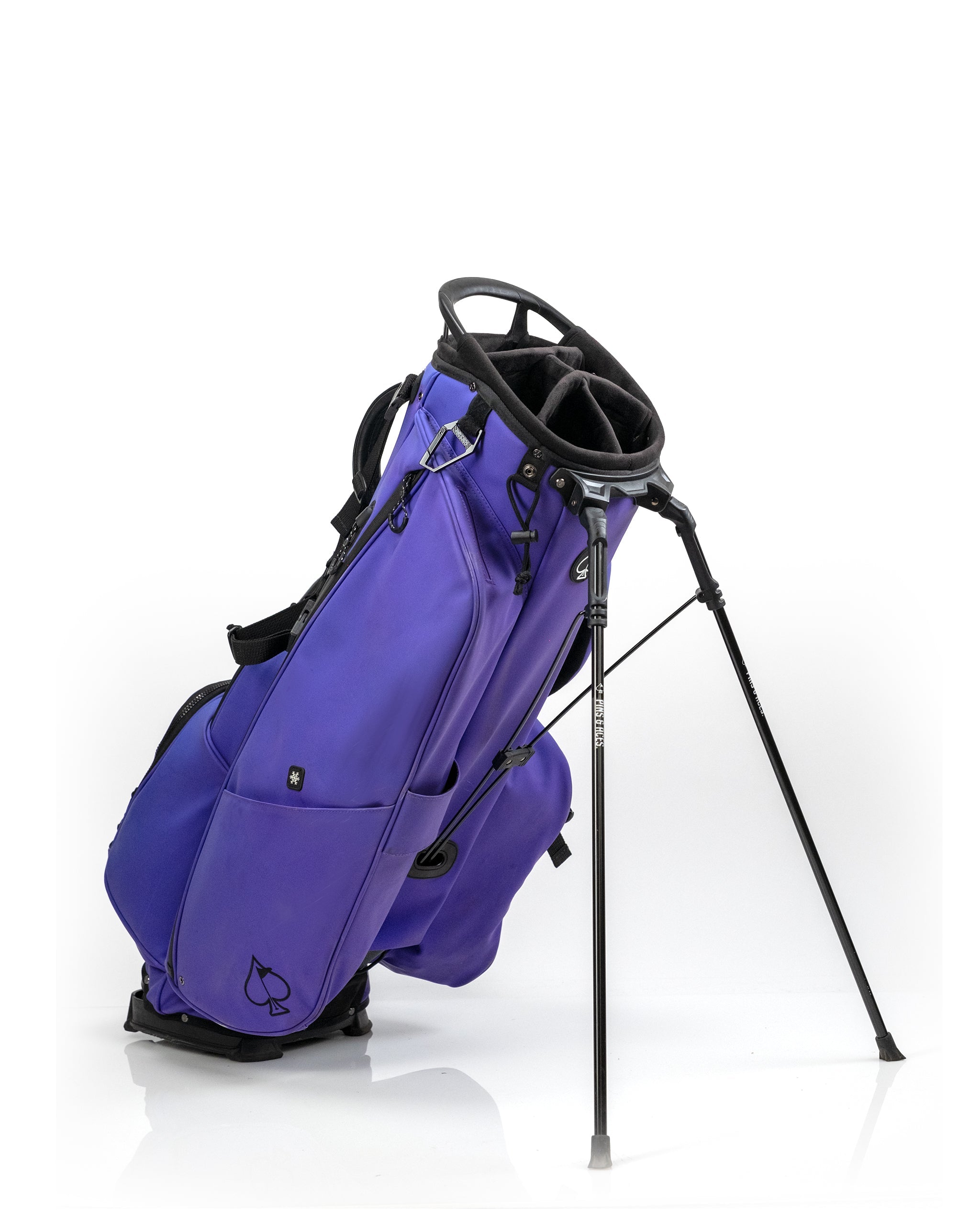 Player Preferred™ Golf Bag in Grape color with a sleek design and multiple pockets for clubs and accessories.