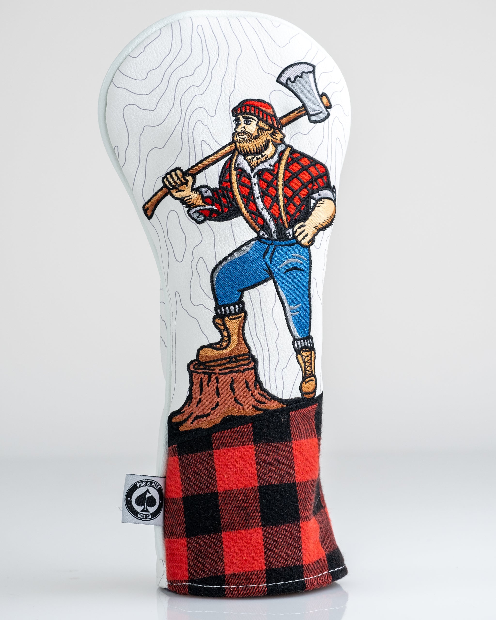 Hacker Fairway Cover featuring a sleek design with a bold hacker-themed graphic, suitable for golf clubs.