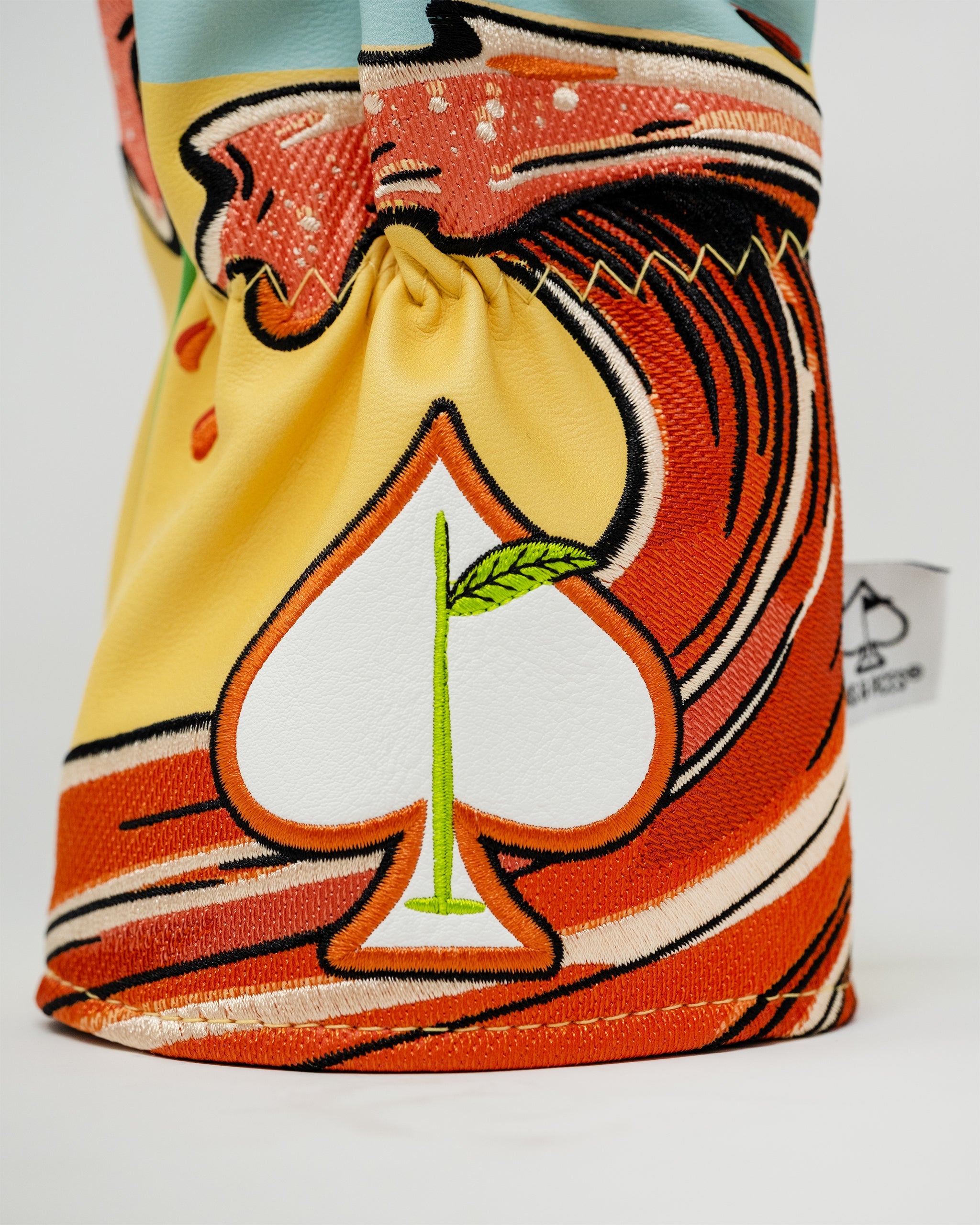 "Bloody Mary driver cover with a vibrant design featuring a cocktail-inspired theme and colorful accents."