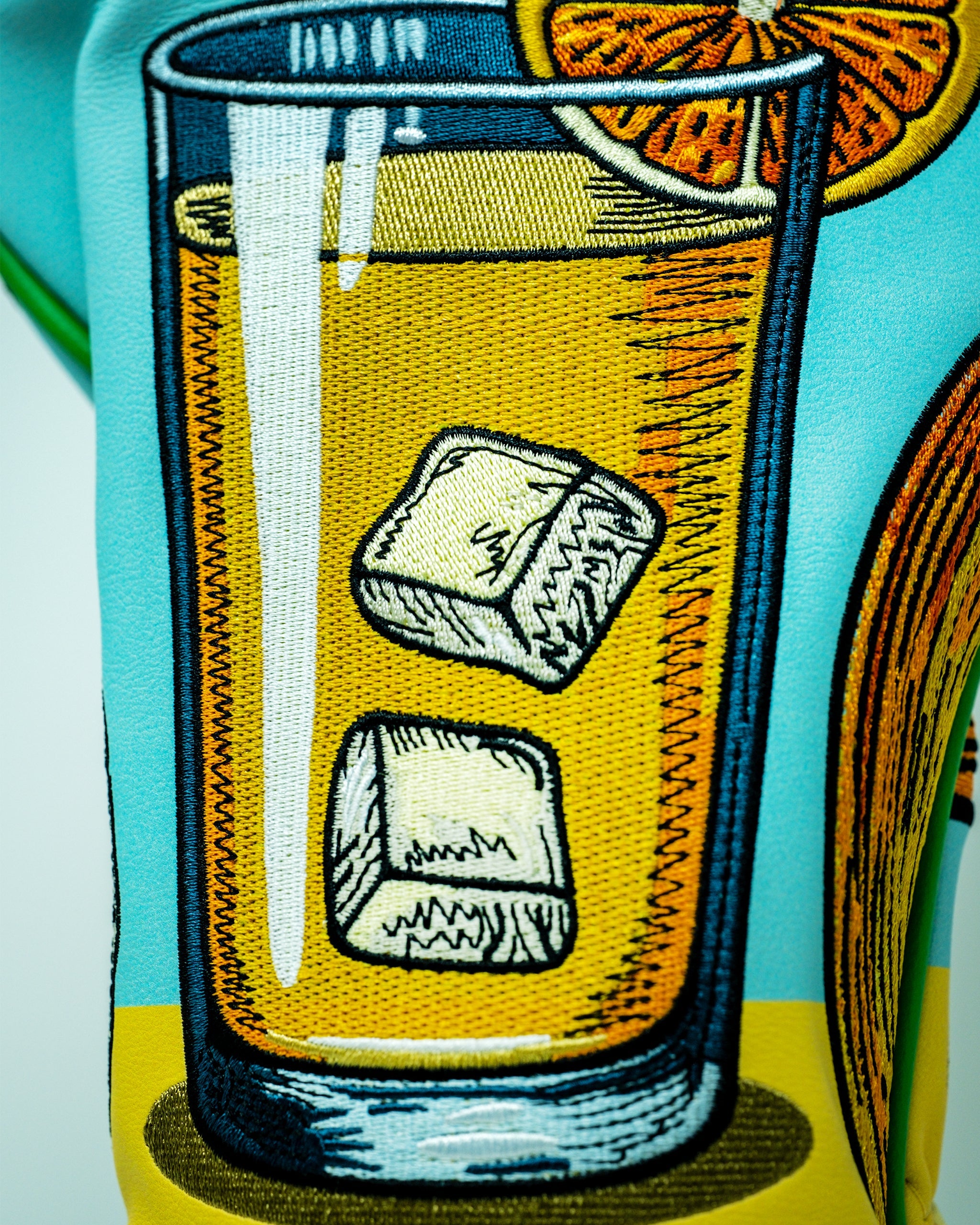 Screwdriver head cover featuring a sleek design and vibrant colors, perfect for protecting golf club drivers.