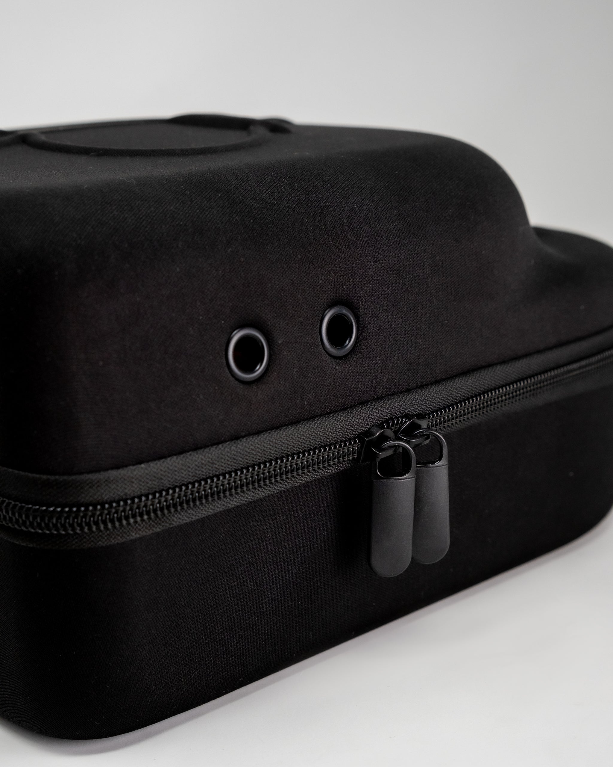 Black Hat Caddie for displaying and organizing hats.