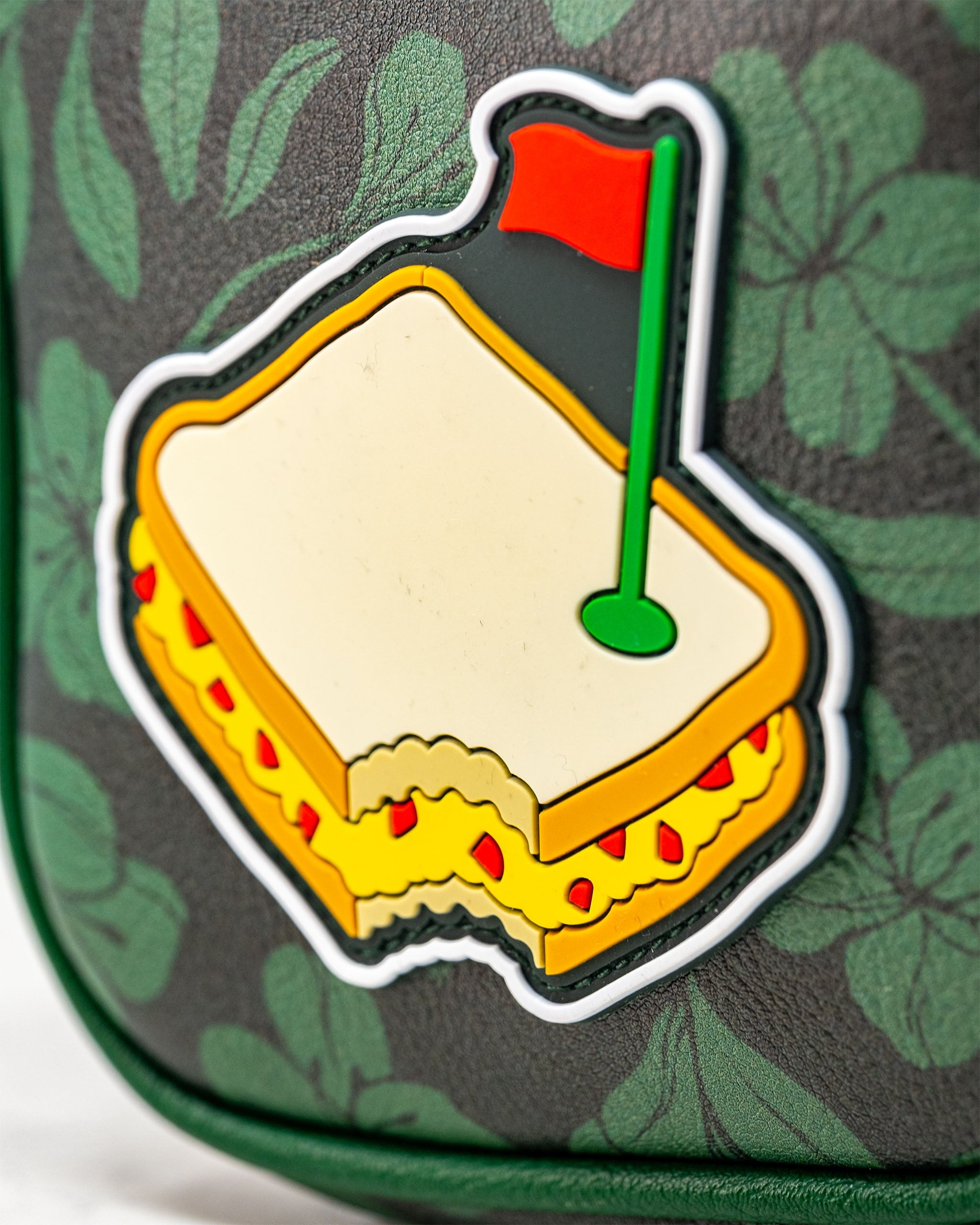 Augusta '25 mallet putter cover featuring a sleek design with a vibrant color scheme and detailed embroidery.