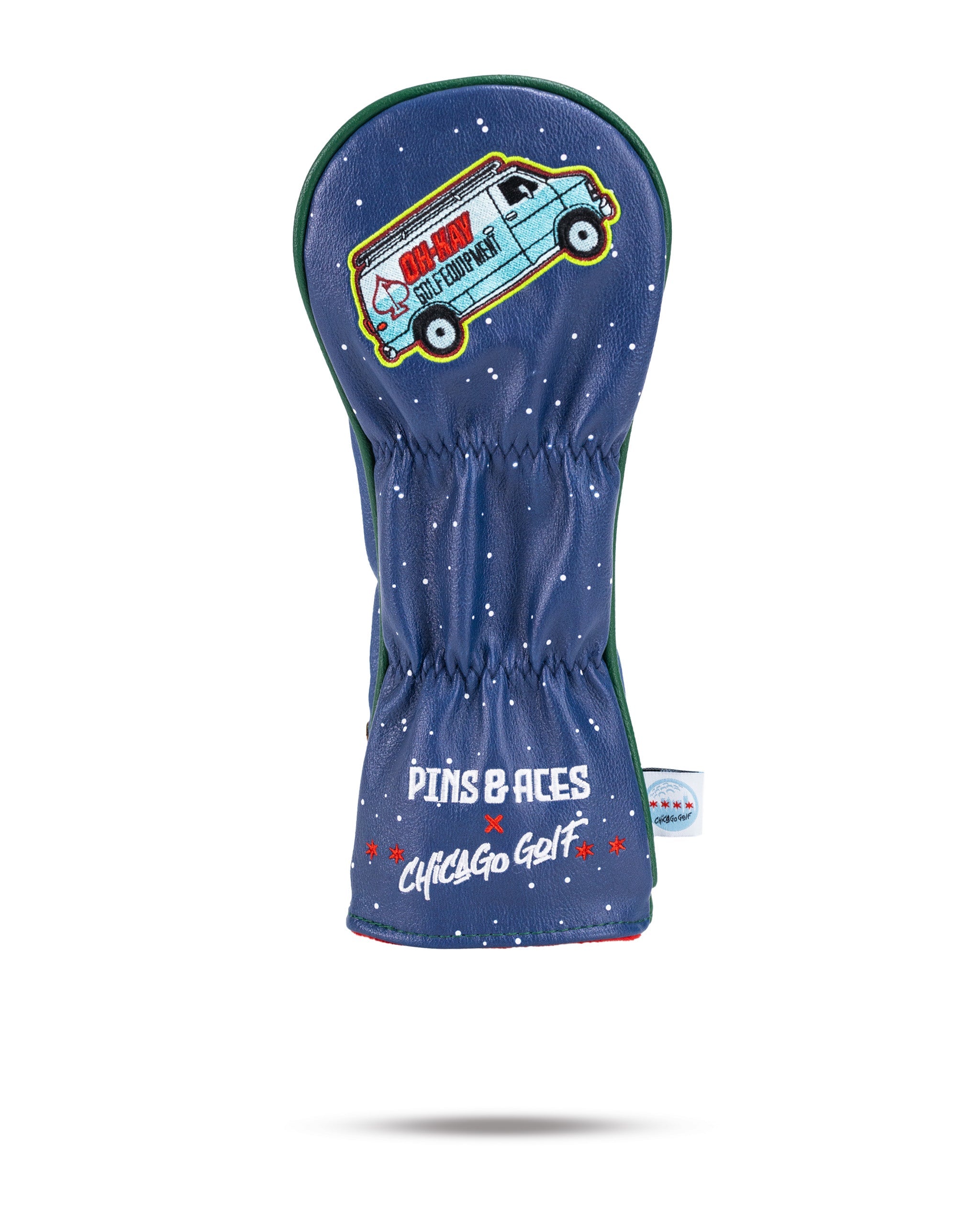 Wet Bandits Fairway Cover featuring a colorful design inspired by the "Home Alone" movie, showcasing a playful and nostalgic aesthetic for golf enthusiasts.