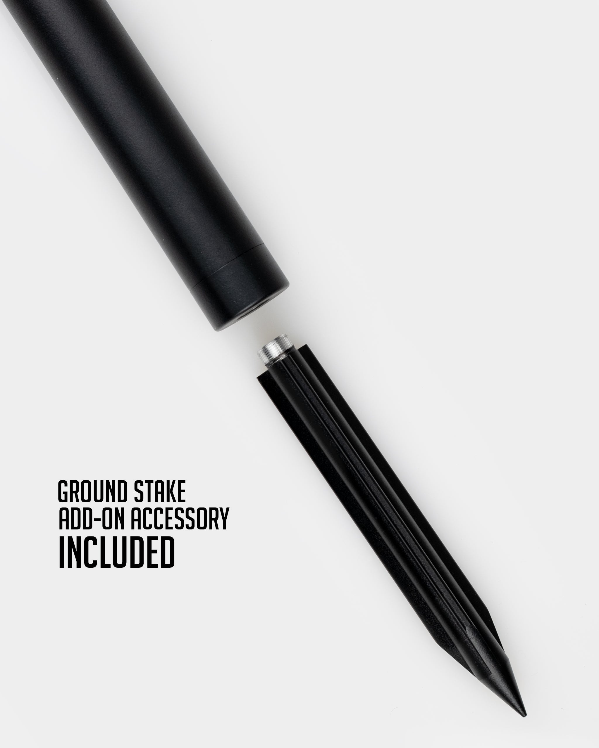 LiquorStick® 3.0 in black color, showcasing its sleek design and functional features.