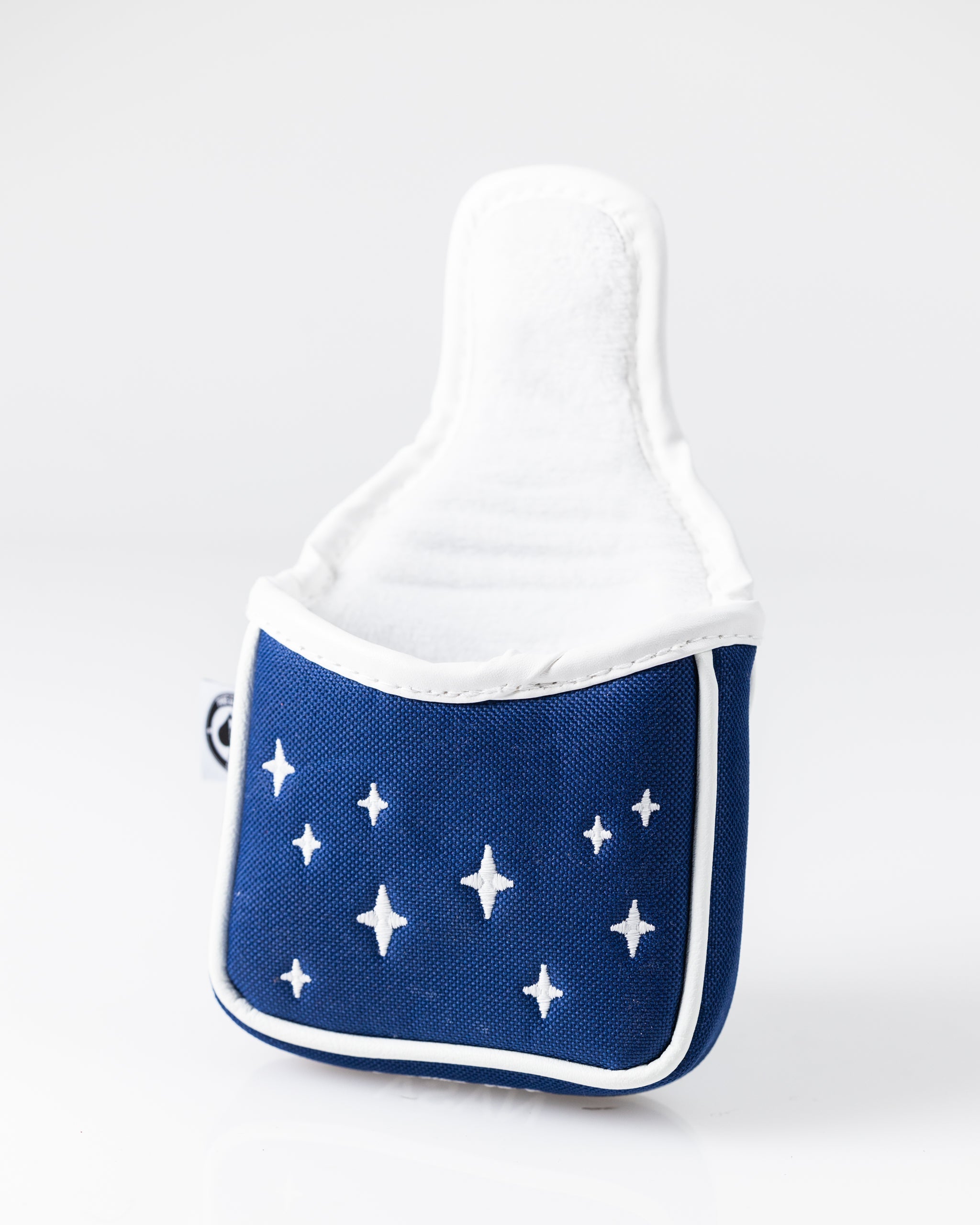 NASA Space Walk mallet putter cover featuring a vibrant design inspired by space exploration and astronomy.