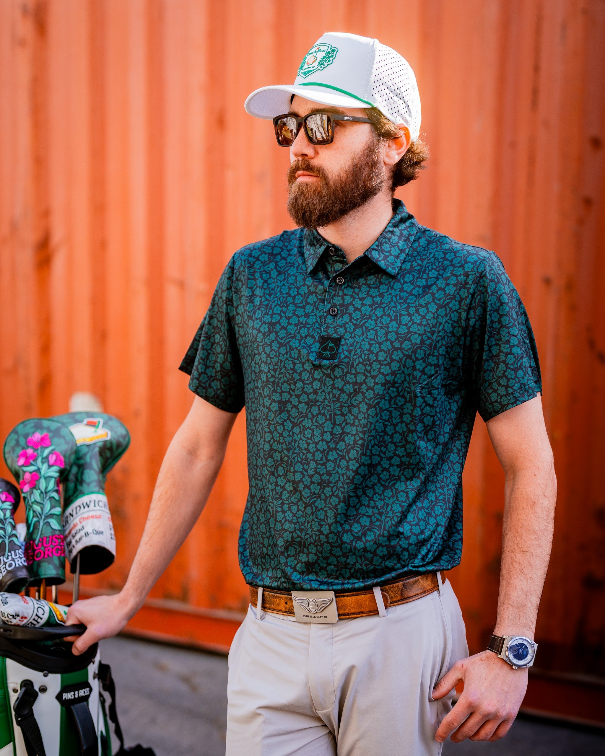 White perforated rope hat by Pimento Crest, featuring a stylish design and breathable material.