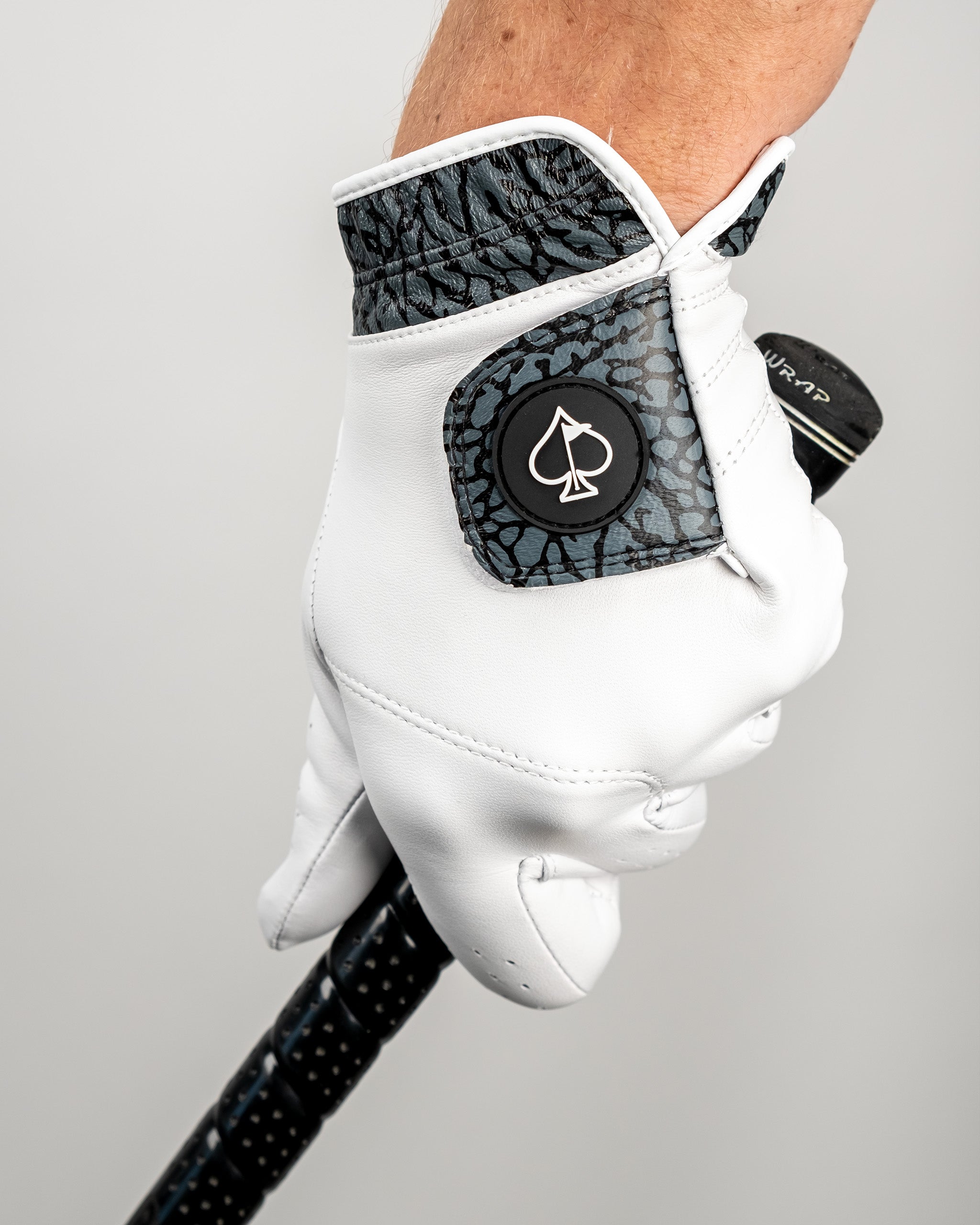 Premium Tour Glove featuring a stylish elephant print design, highlighting texture and grip detail.