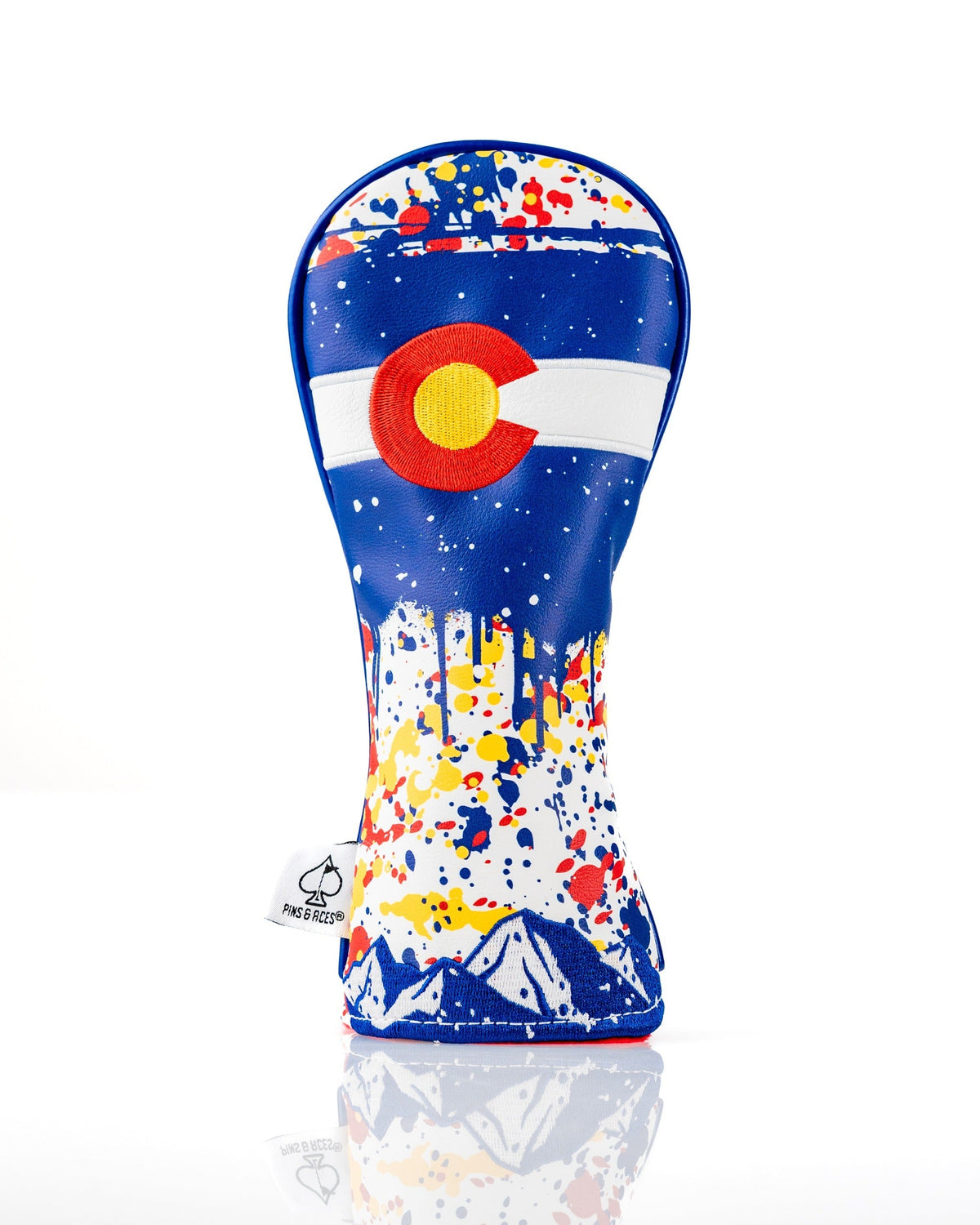Bold Colorado 2.0 hybrid cover featuring a vibrant blue design with splashes of color and a prominent Colorado flag emblem.