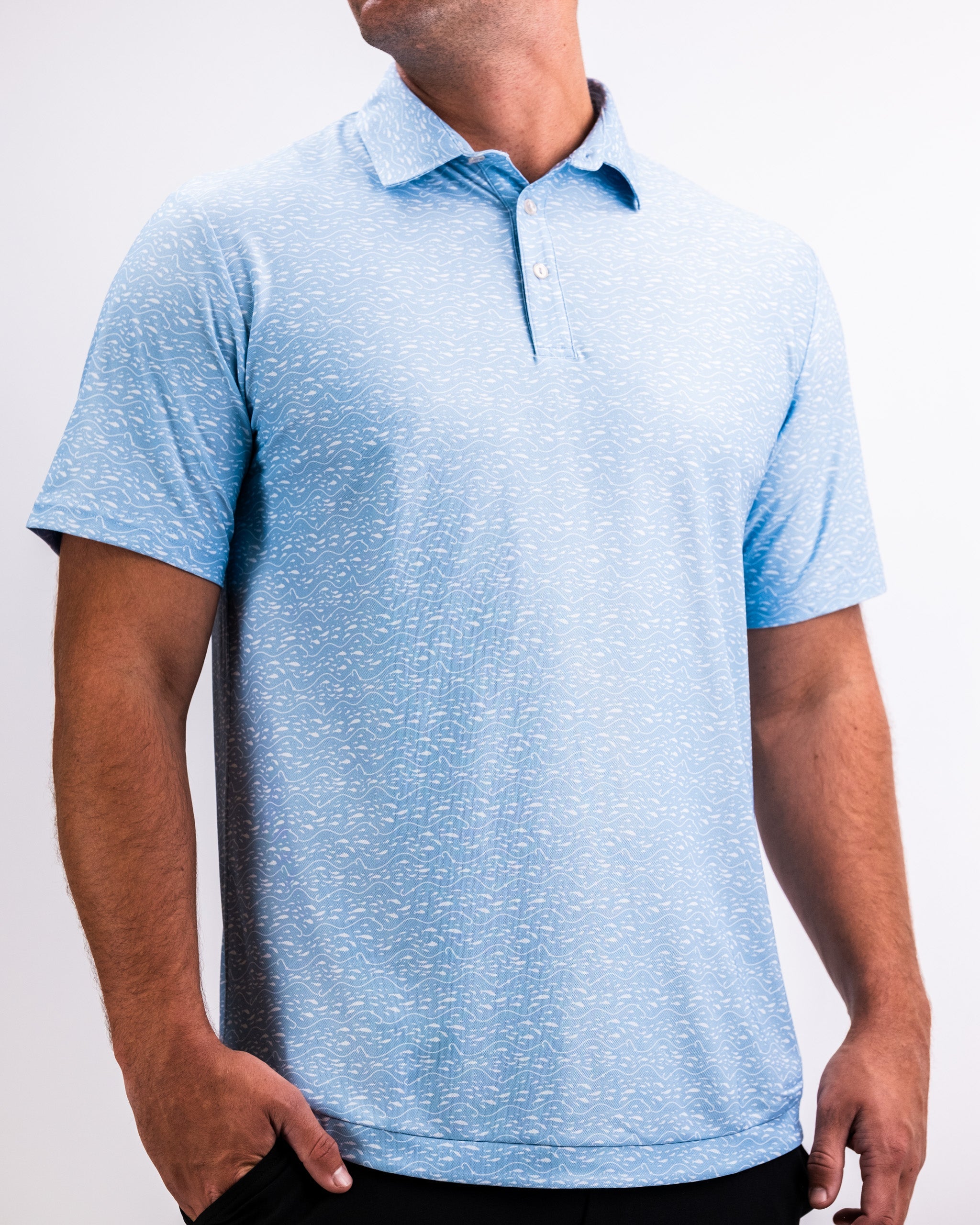 Player Preferred™ Polo in Tidal Flow color, featuring a classic design with a modern fit, ideal for casual or athletic wear.