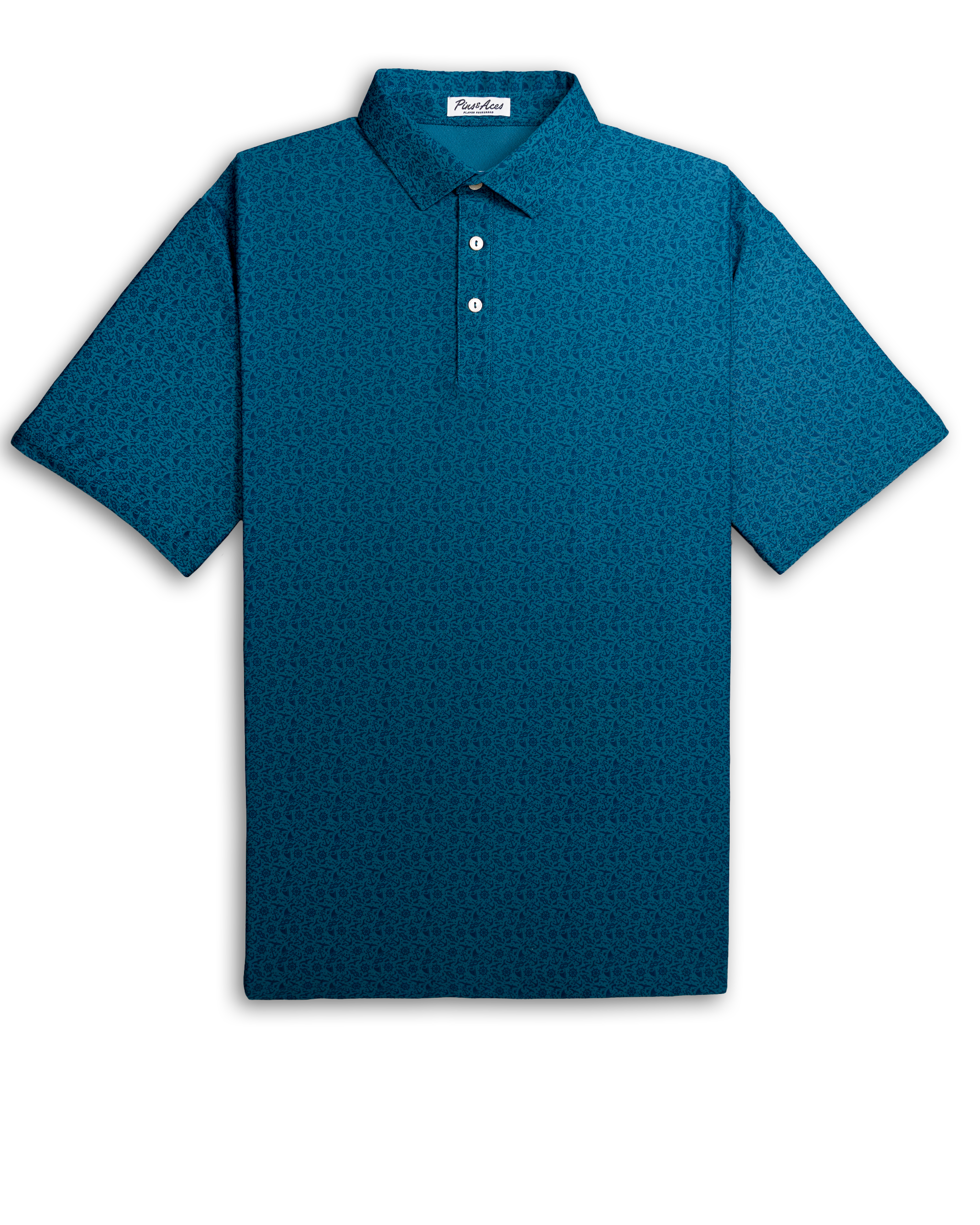 Navy Player Preferred™ Polo - The Mariner, featuring a classic collar and short sleeves, designed for comfort and style.
