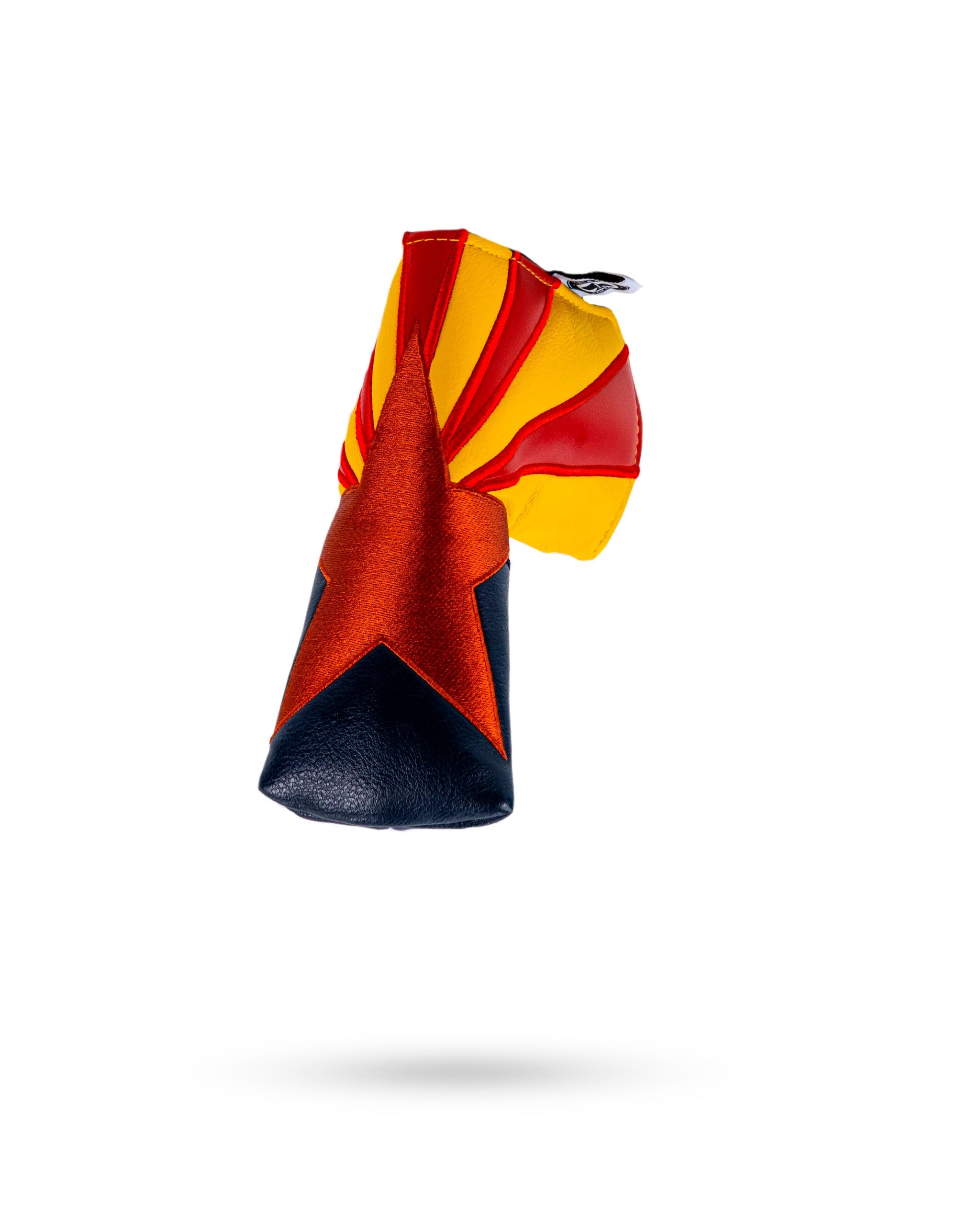 Arizona State Tribute Blade Putter Cover featuring the ASU logo and colors, designed for golf enthusiasts.