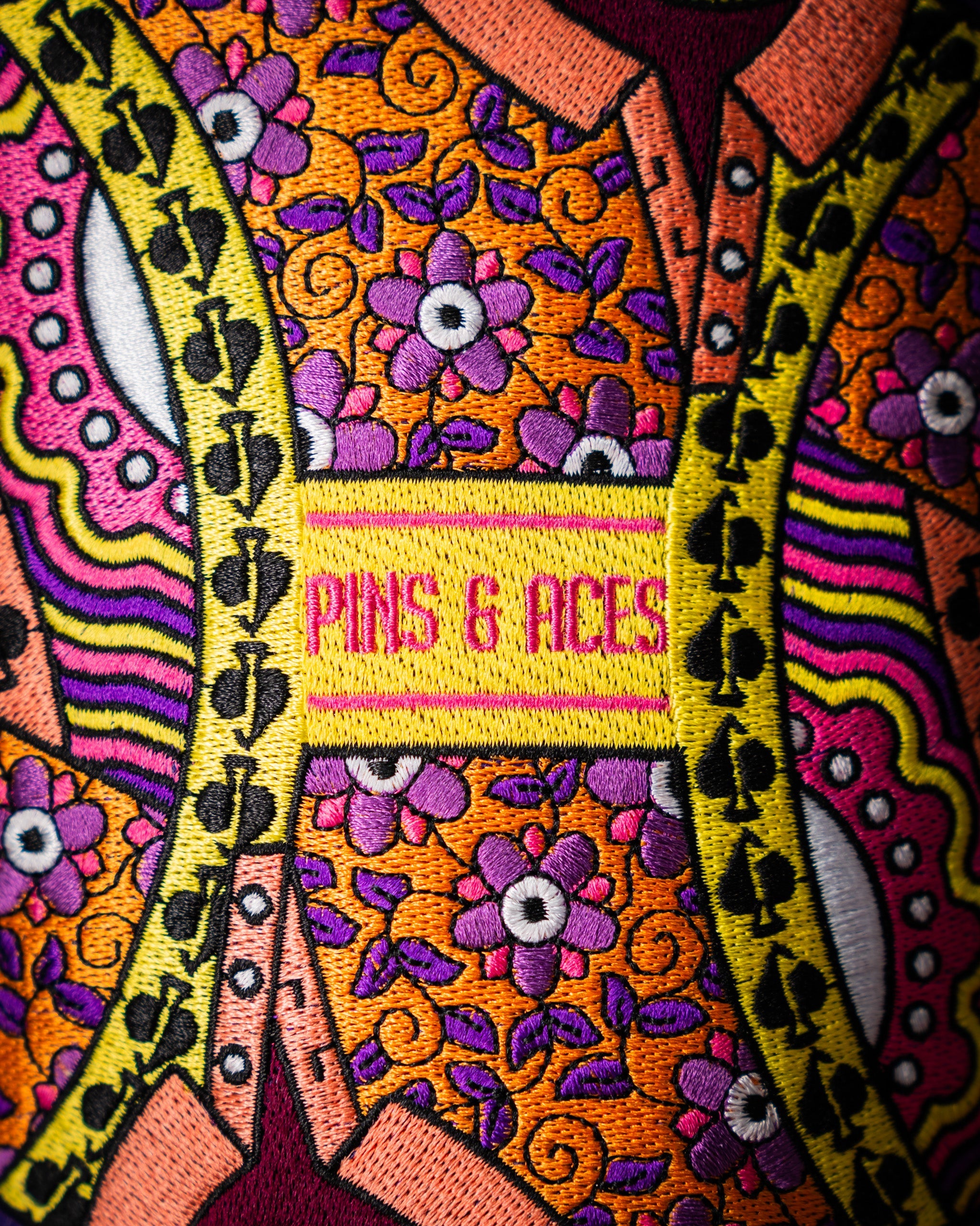 Orange Crush King of Spades golf driver cover featuring a vibrant design with a spade symbol, perfect for stylish protection on the golf course.