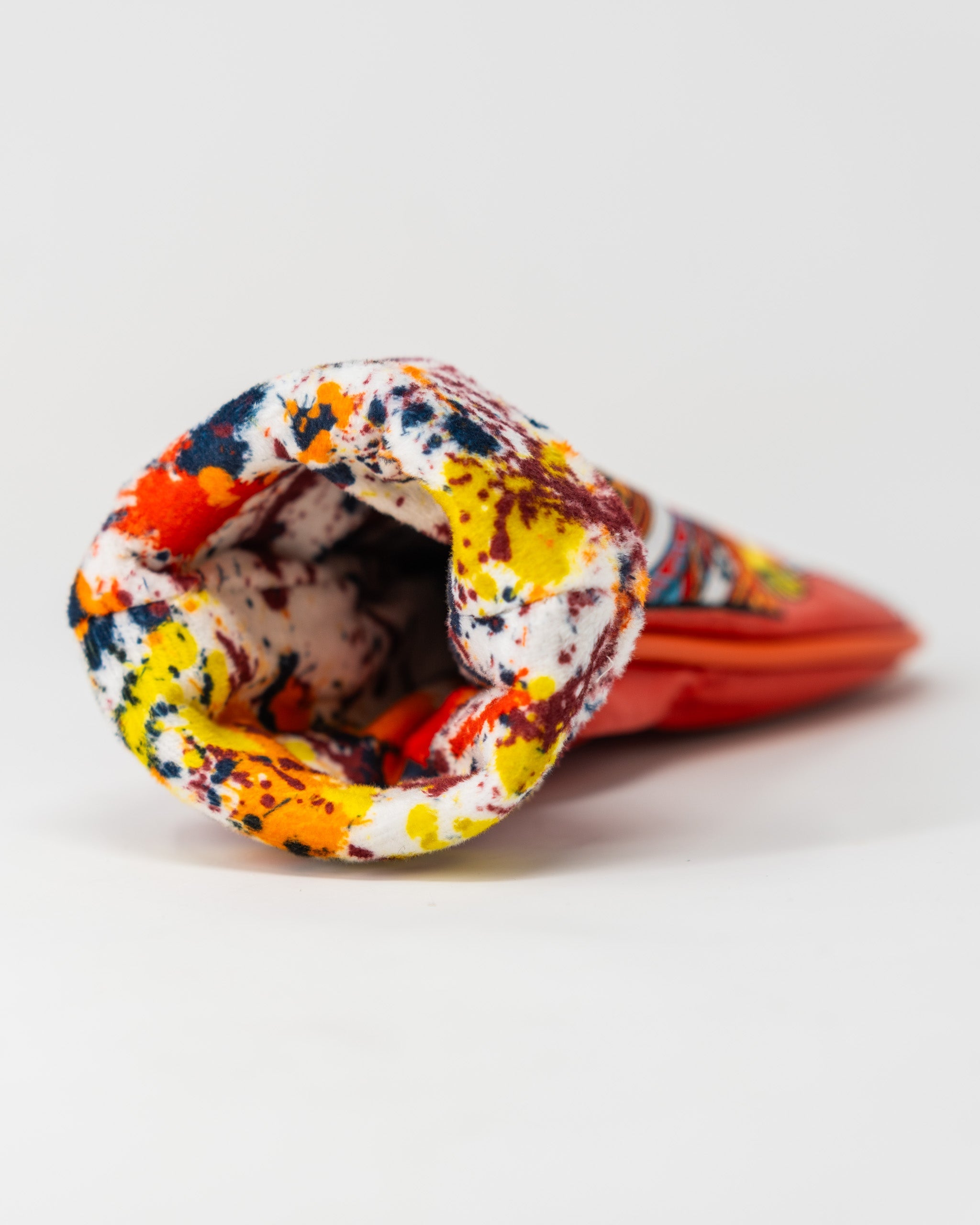 Orange Crush - Jack of Spades Hybrid Cover featuring vibrant orange and neon colors with a striking card design.