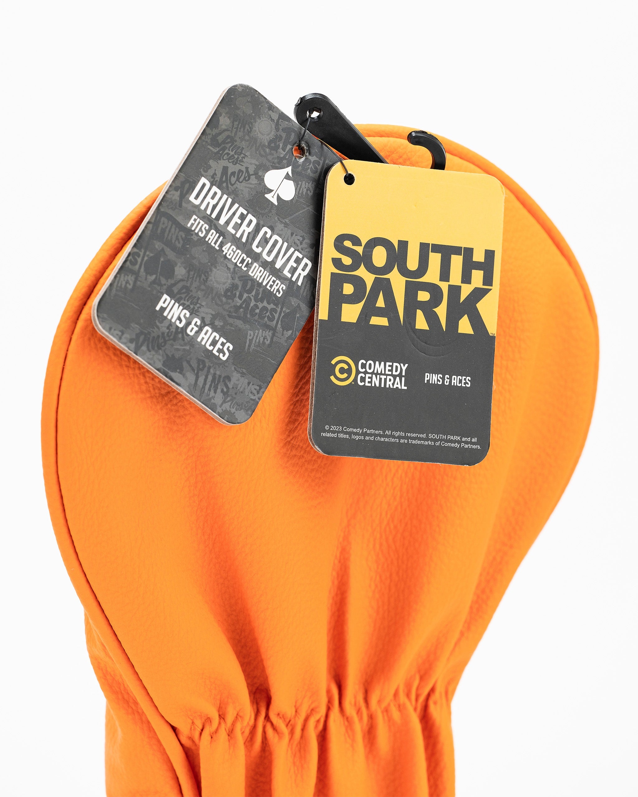 South Park Kenny Driver Cover featuring Kenny's iconic orange parka and hood design.