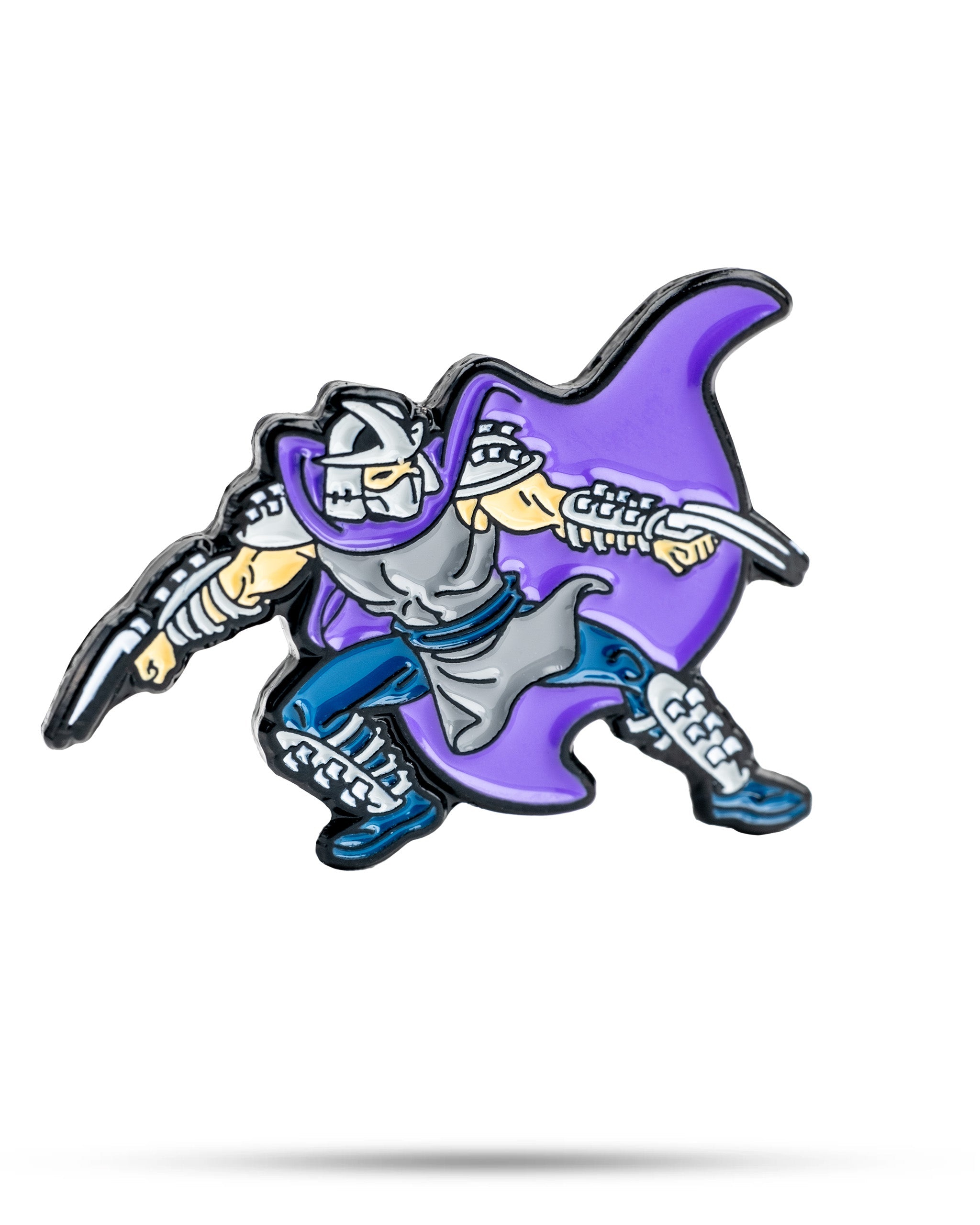 TMNT Shredder ball marker featuring a detailed design of the classic villain from Teenage Mutant Ninja Turtles.