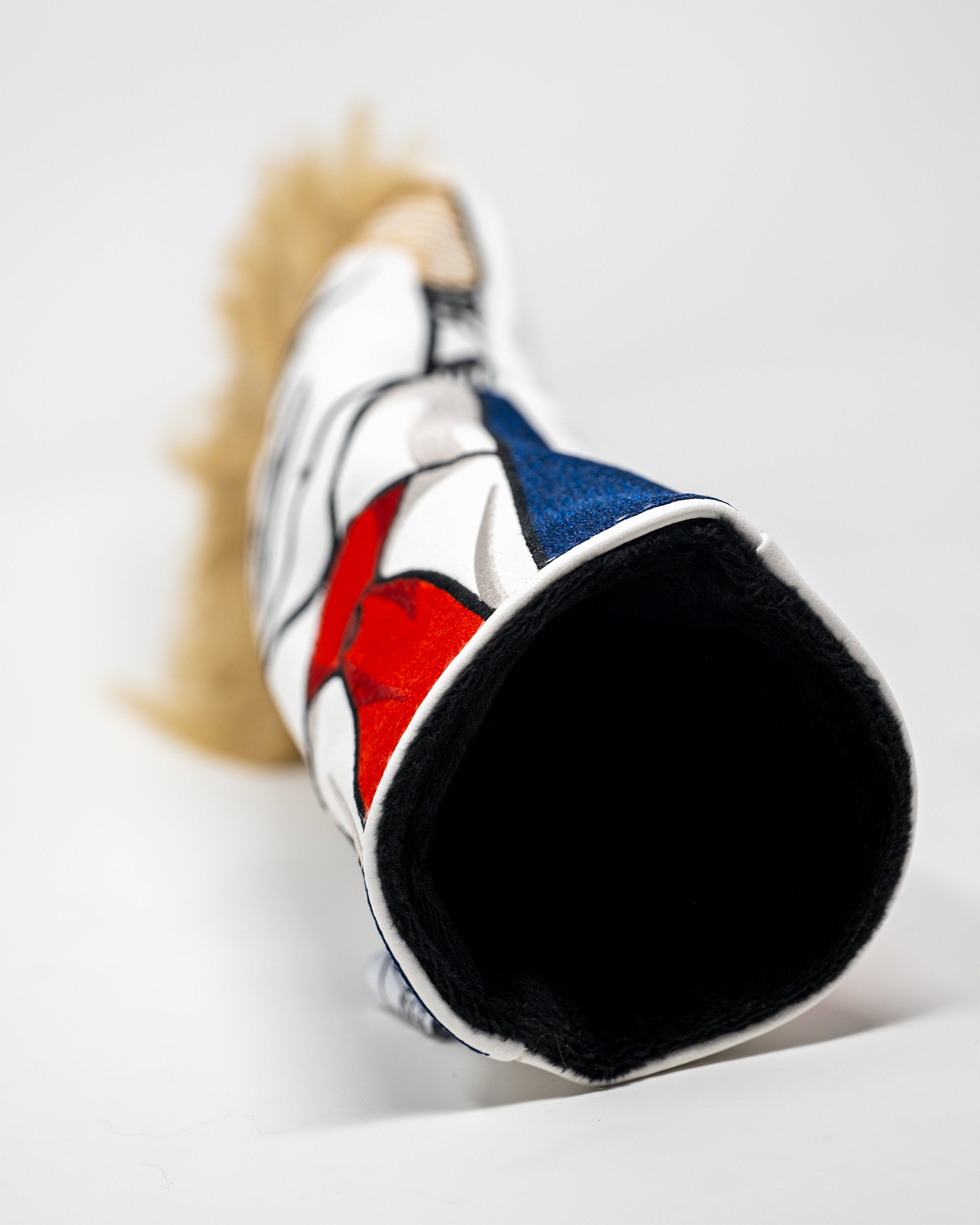 Trump Fairway Golf Club Head Cover featuring a detailed design of Donald Trump's face, crafted from durable materials for protection.