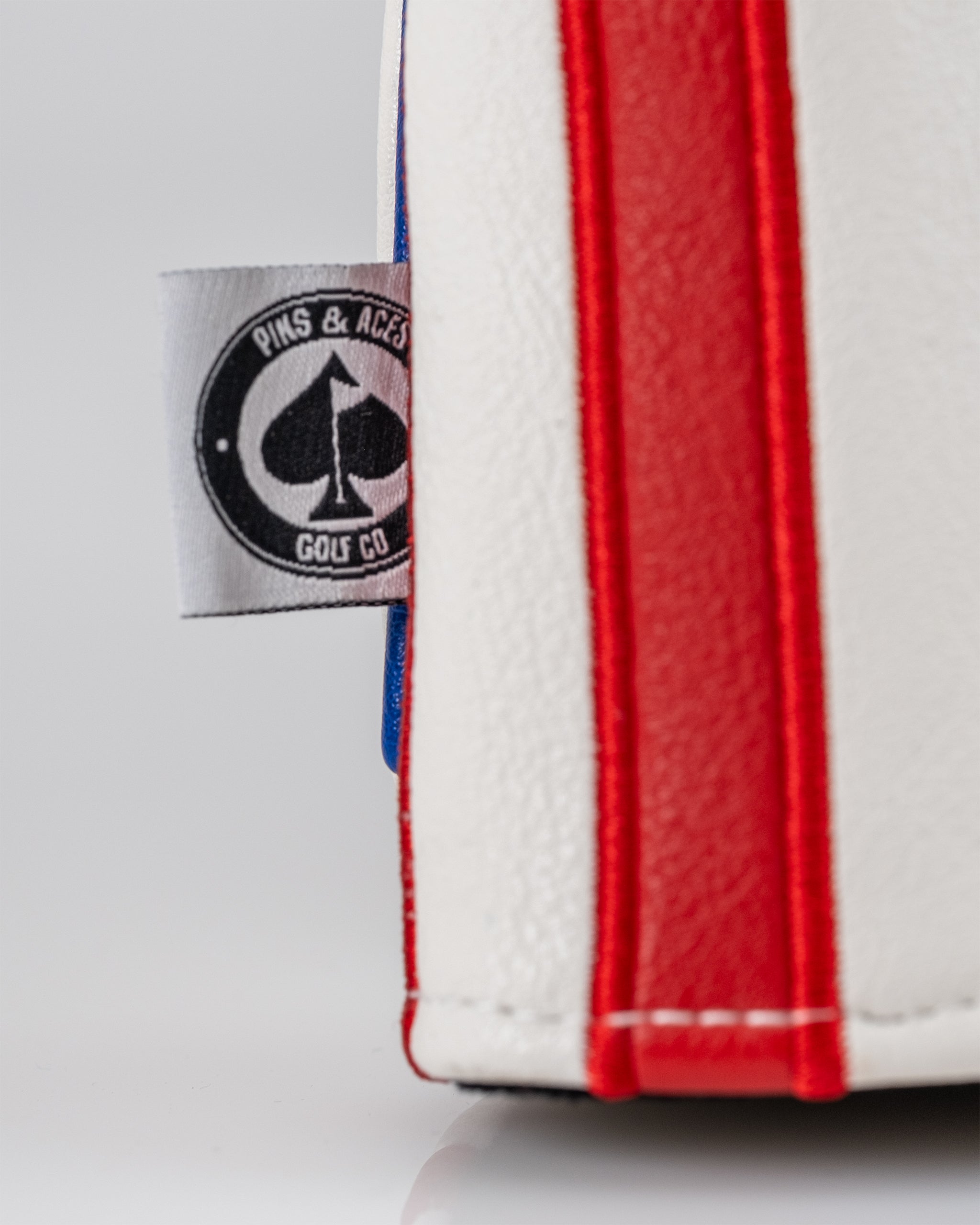 Betsy Ross driver cover featuring a patriotic design with the American flag and stars, made for golf clubs.