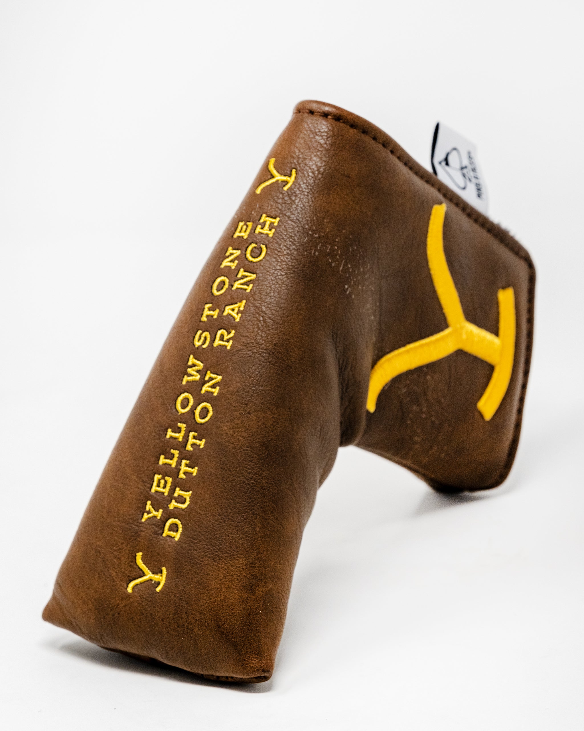 Yellowstone Blade Putter Cover in vibrant colors showcasing a wildlife design.