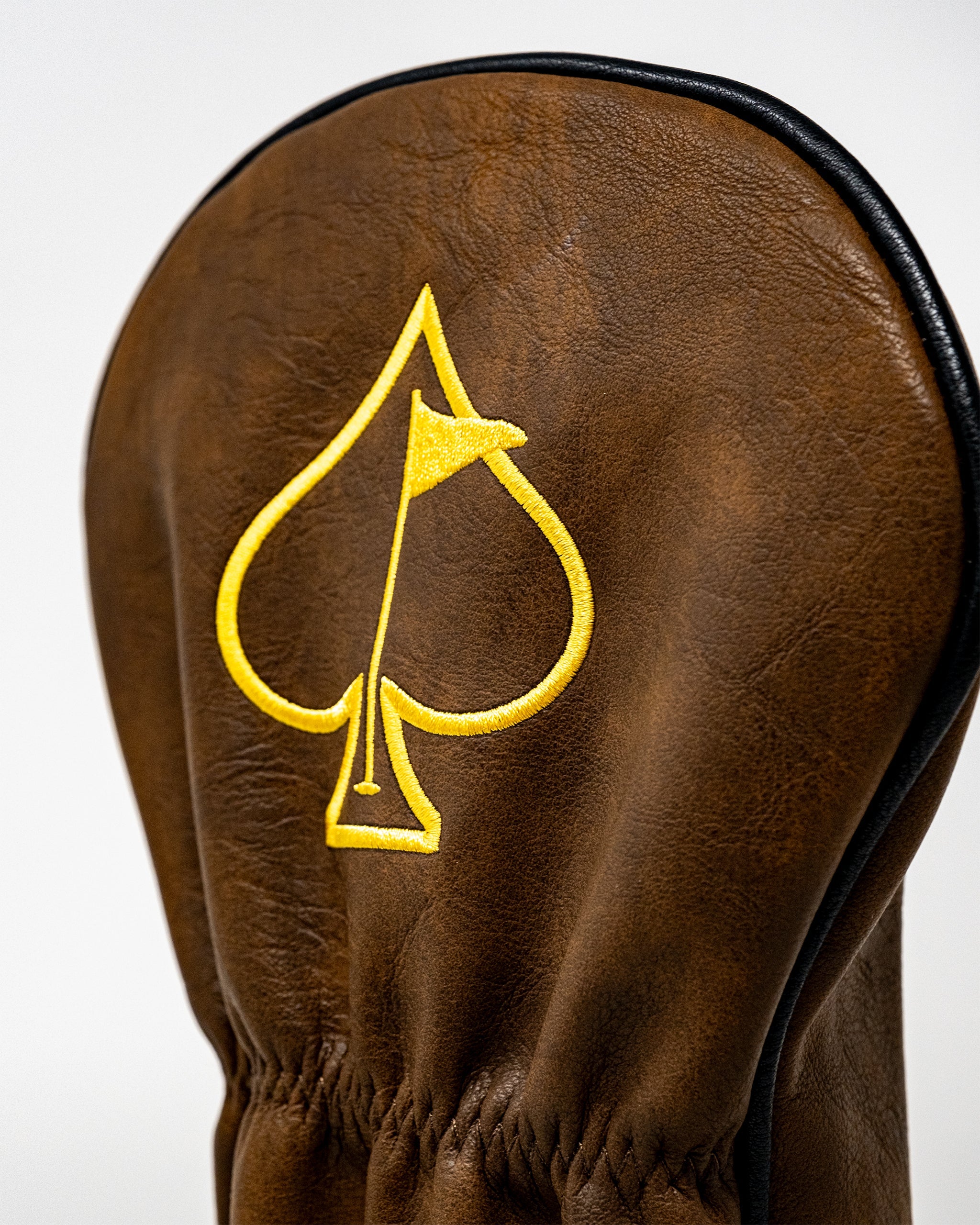 Yellowstone driver cover featuring vibrant landscape and bison graphic, designed for golf clubs.