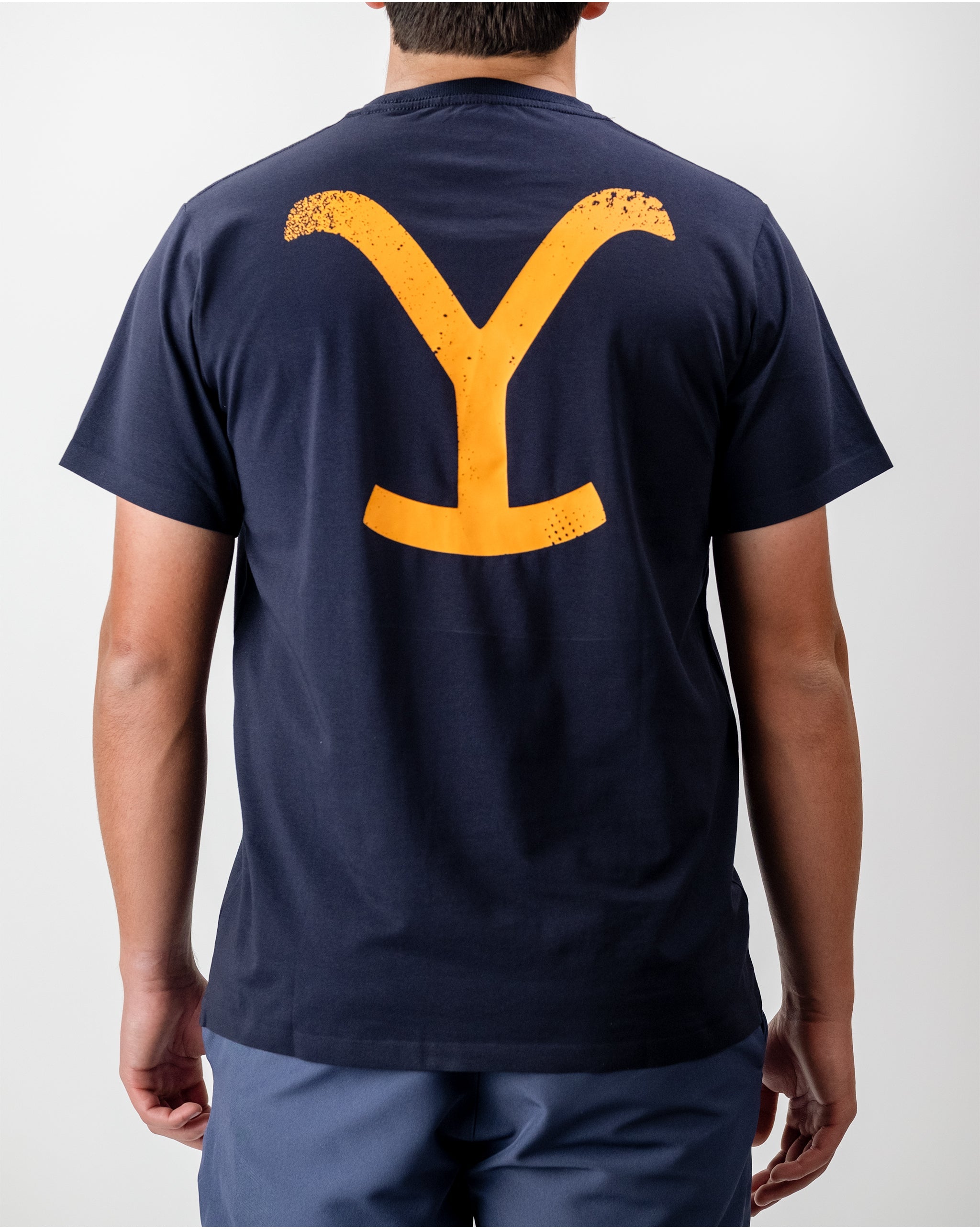 Yellowstone Logo Tee featuring a graphic design of the iconic park logo on a comfortable cotton fabric in a casual fit.