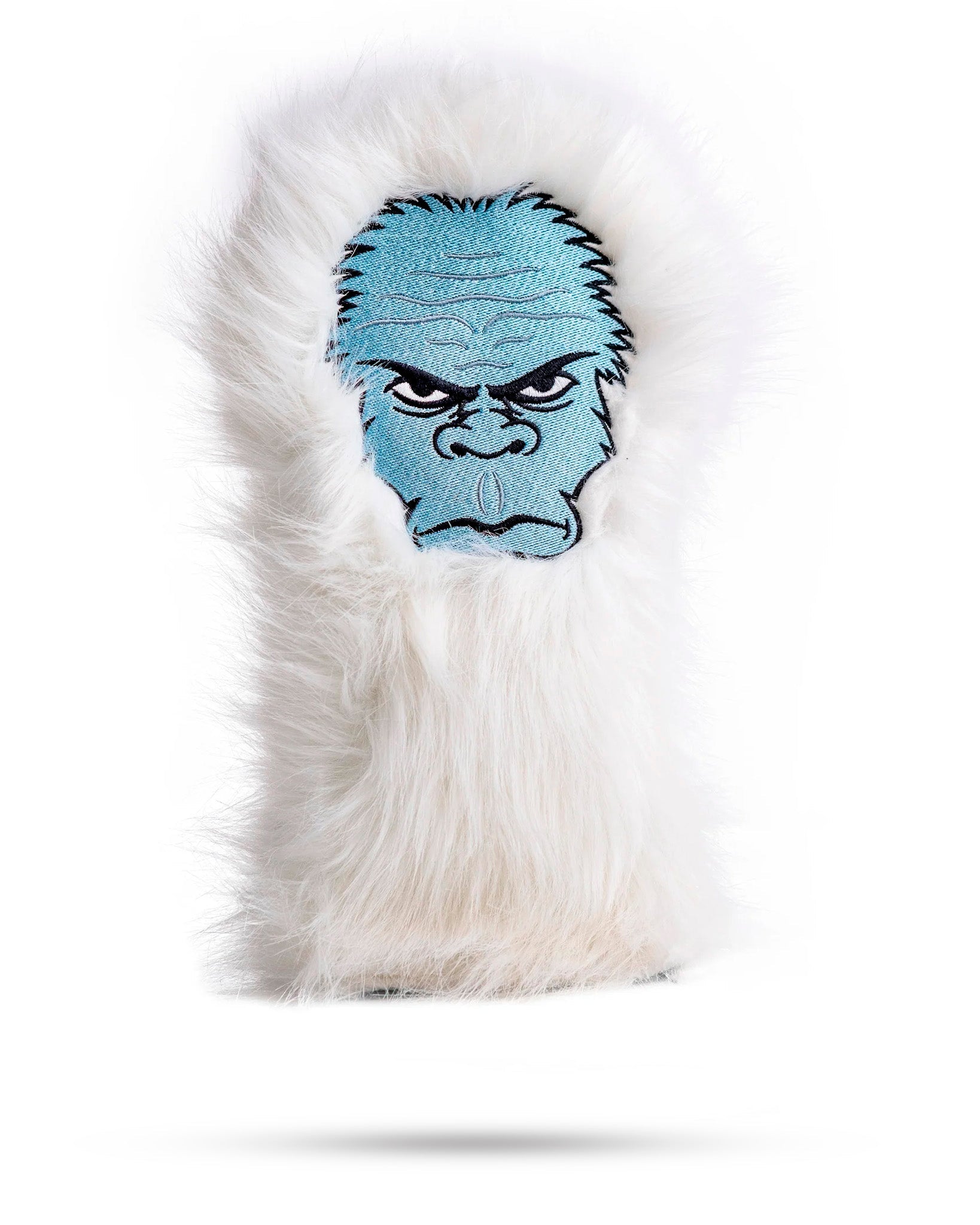 Yeti driver cover in blue with a textured finish and embroidered logo.