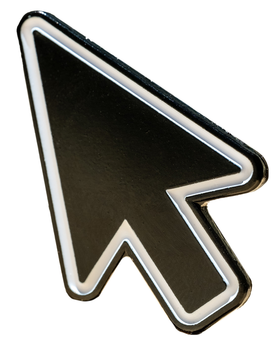 Classic Cursor Ball Marker featuring a sleek design with a modern cursor icon. Ideal for golf enthusiasts.