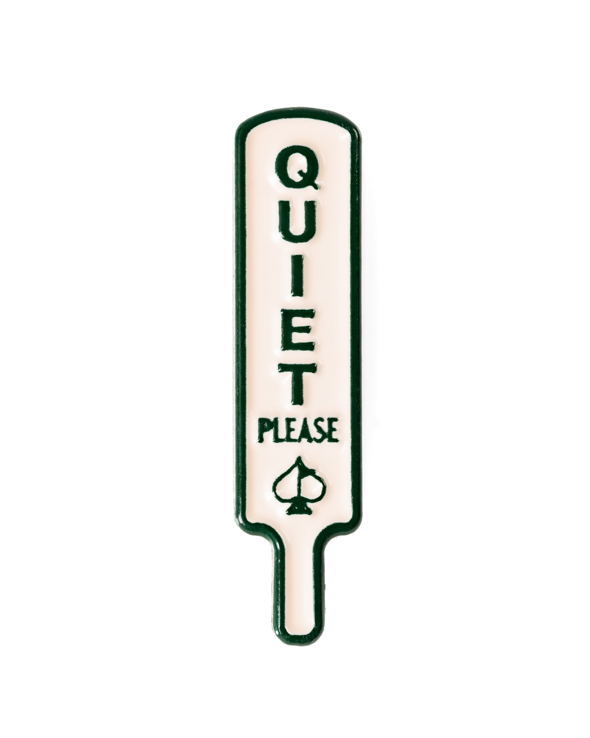 Quiet Please - Ball Marker