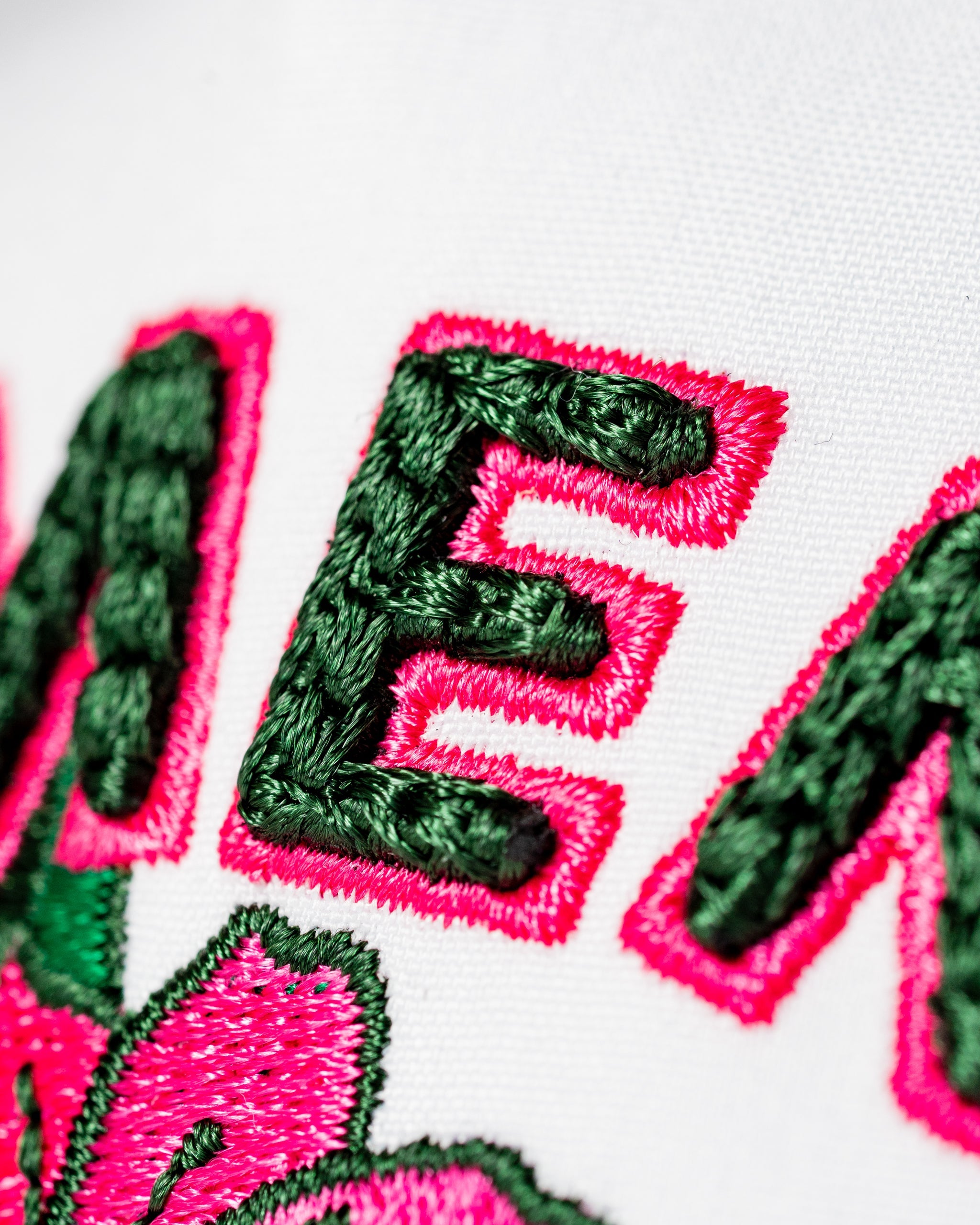 Amen Azalea White - Perforated Rope Hat
