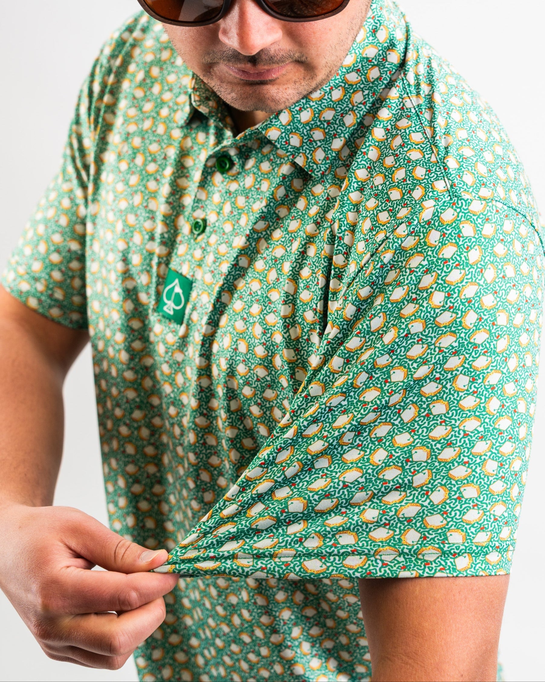Dancing Pimento 4.0 stylish graphic t-shirt featuring vibrant colors and a playful design.