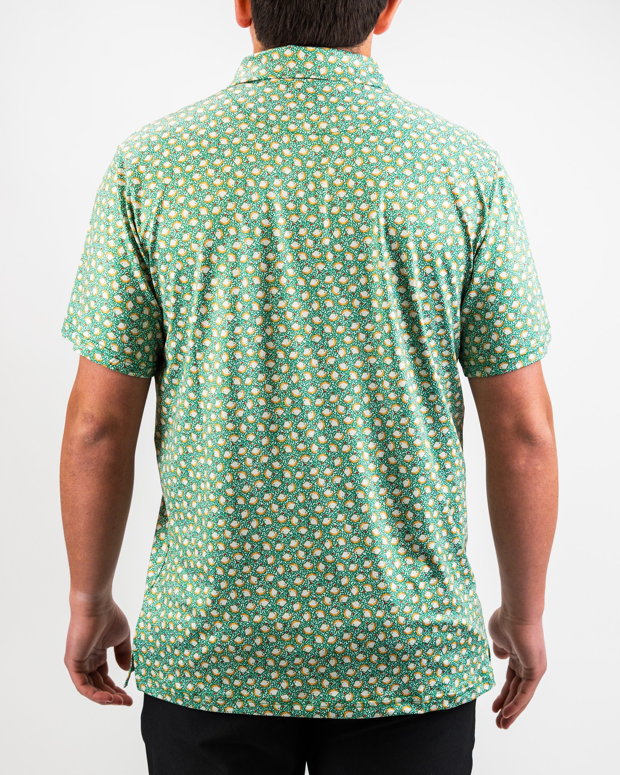 "Men's Dancing Pimento 4.0 shirt in vibrant red, featuring a stylish design and soft fabric, perfect for casual wear."