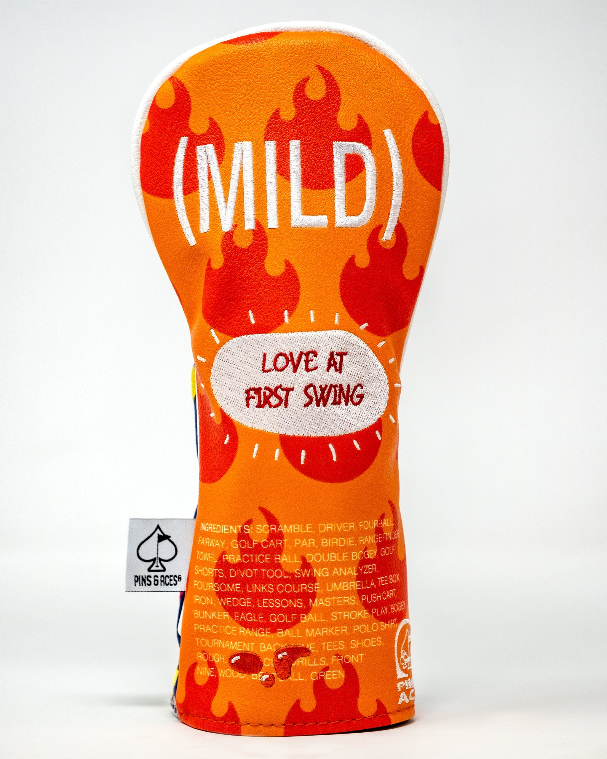 Mild Sauce Hybrid Cover featuring vibrant Taco Bell sauce packet design, showcasing a blue and yellow color scheme with the text "Mild Sauce."