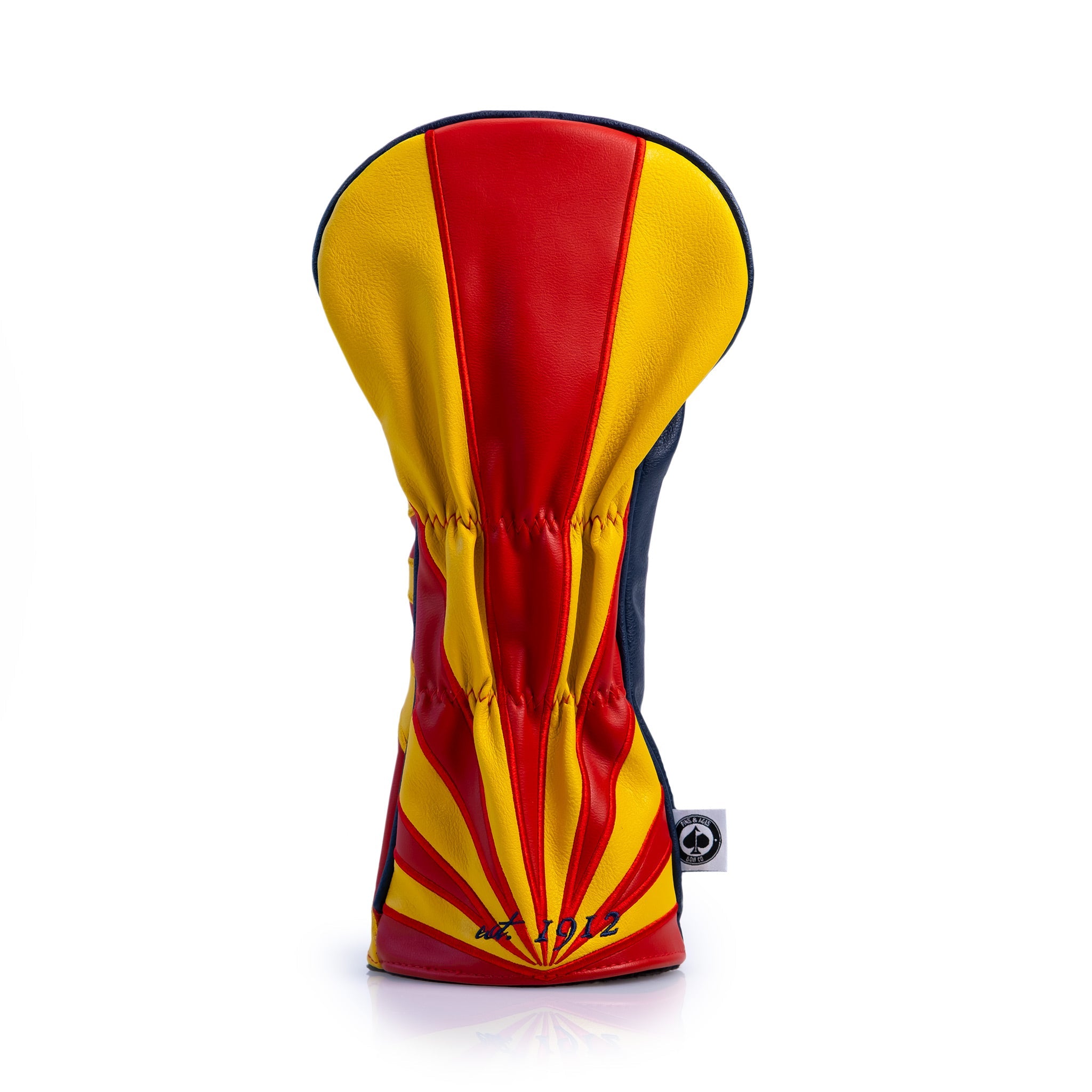 Arizona State Tribute driver cover featuring a maroon and gold design with the Arizona State logo prominently displayed.