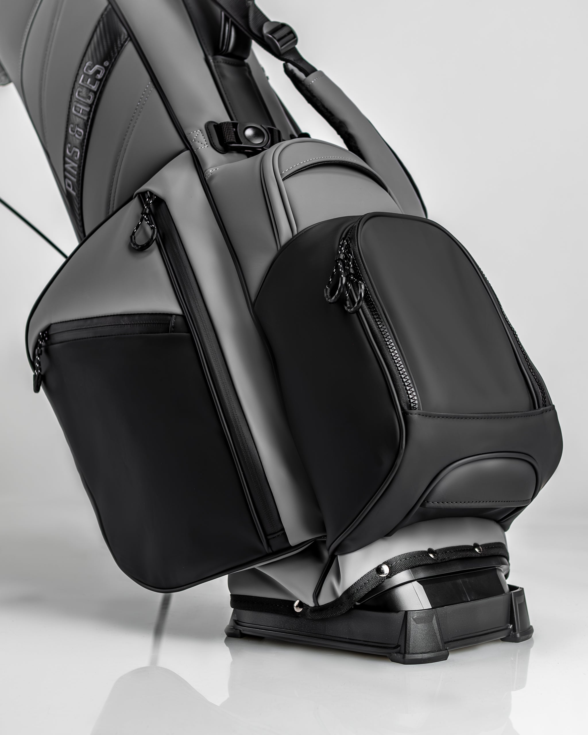Player Preferred™ Golf Bag in Flat Ash color, featuring a sleek design with multiple pockets and padded straps for comfort.