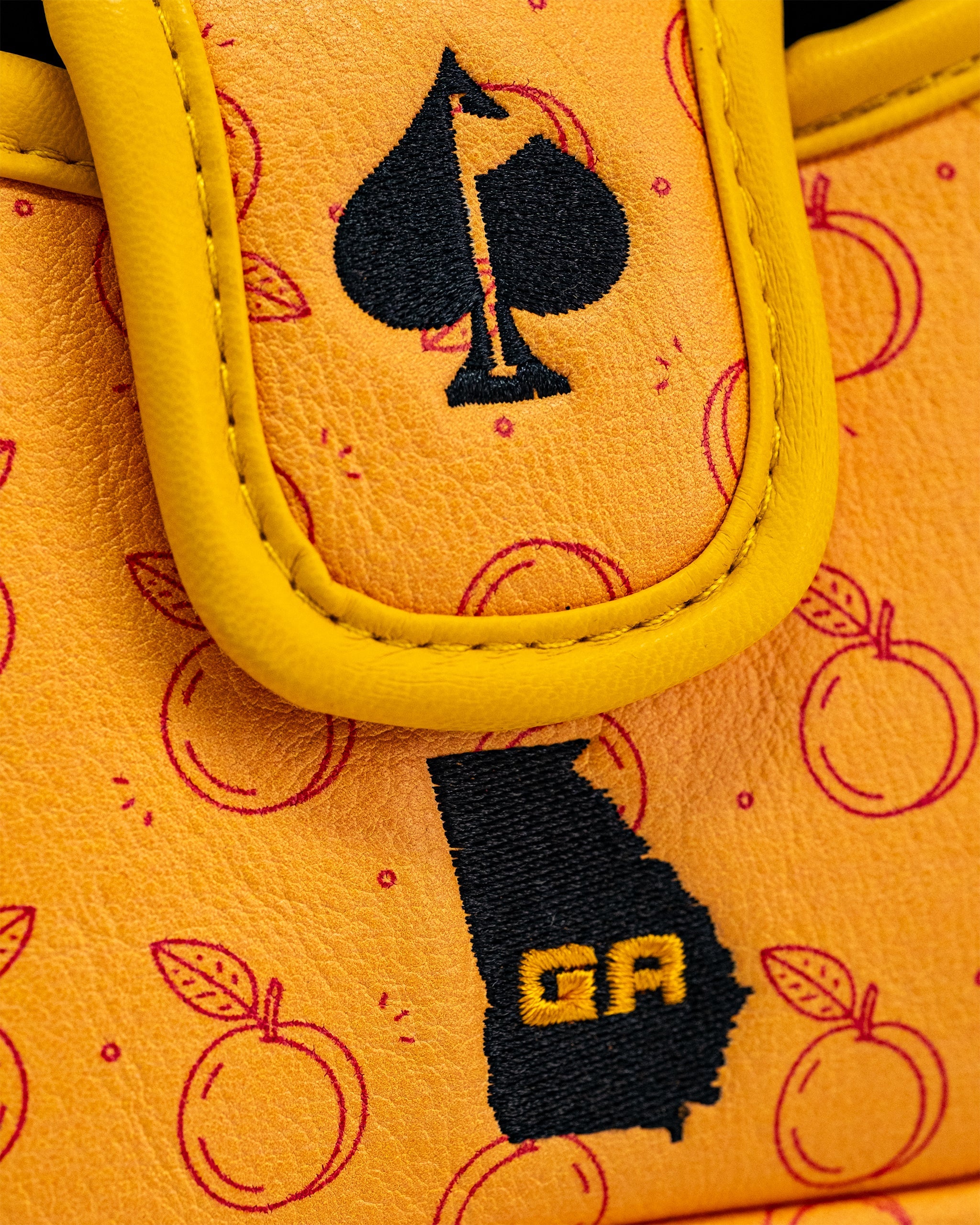 Dawg Country mallet cover featuring a playful dog design in vibrant colors, designed for golf clubs.