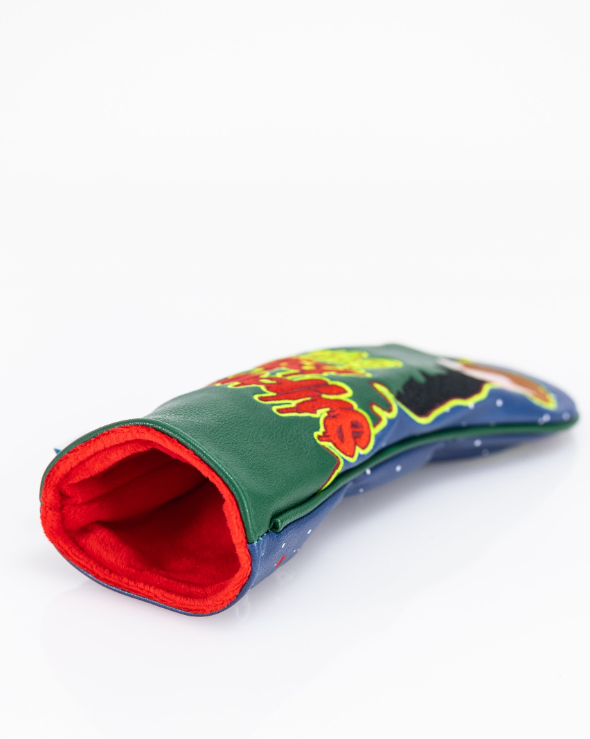 Vibrant Wet Bandits fairway cover featuring colorful graphics and a plush interior for stylish club protection.