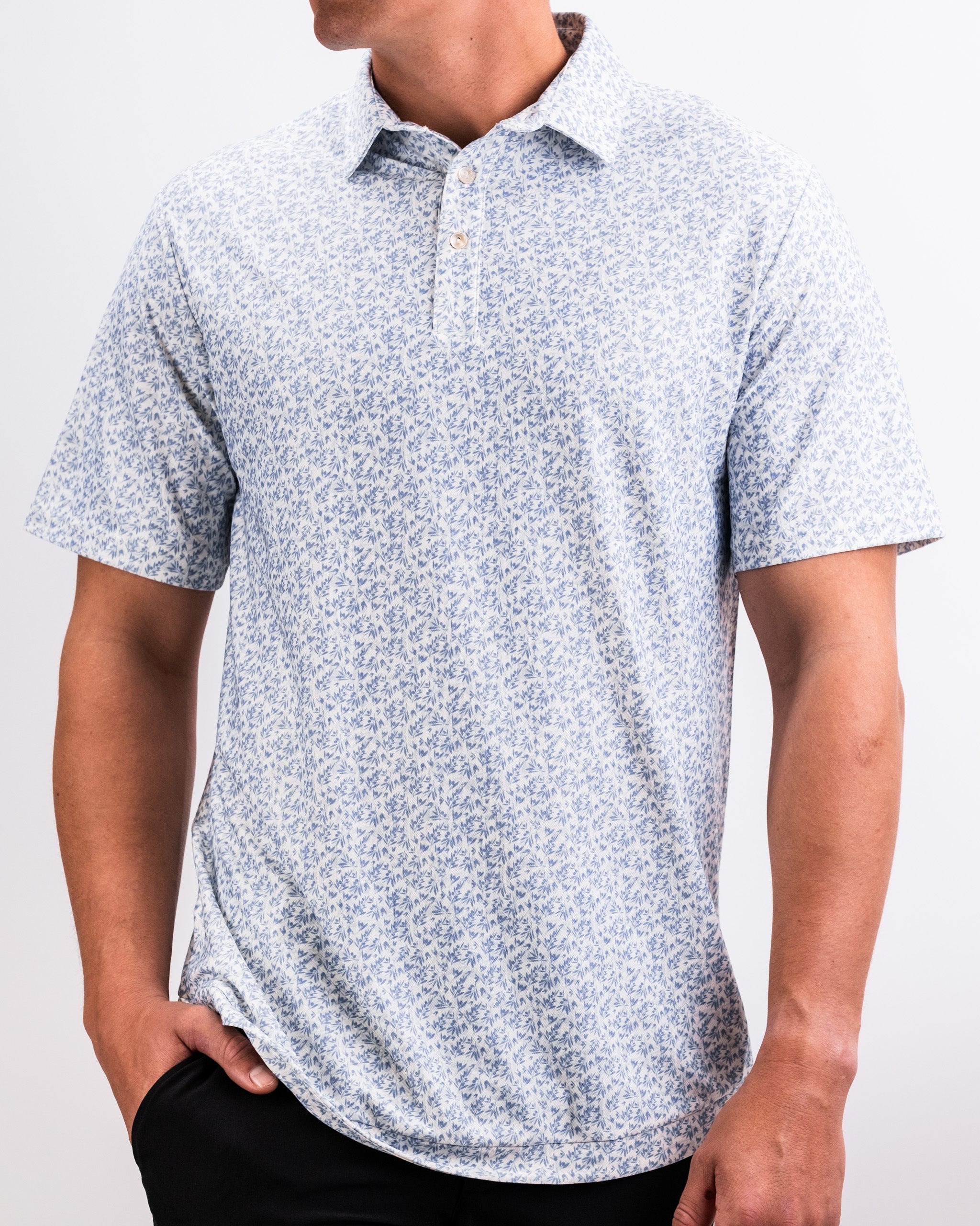 Player Preferred™ Polo in Olive Groves color, featuring a classic design with a collar and short sleeves, displayed against a neutral background.