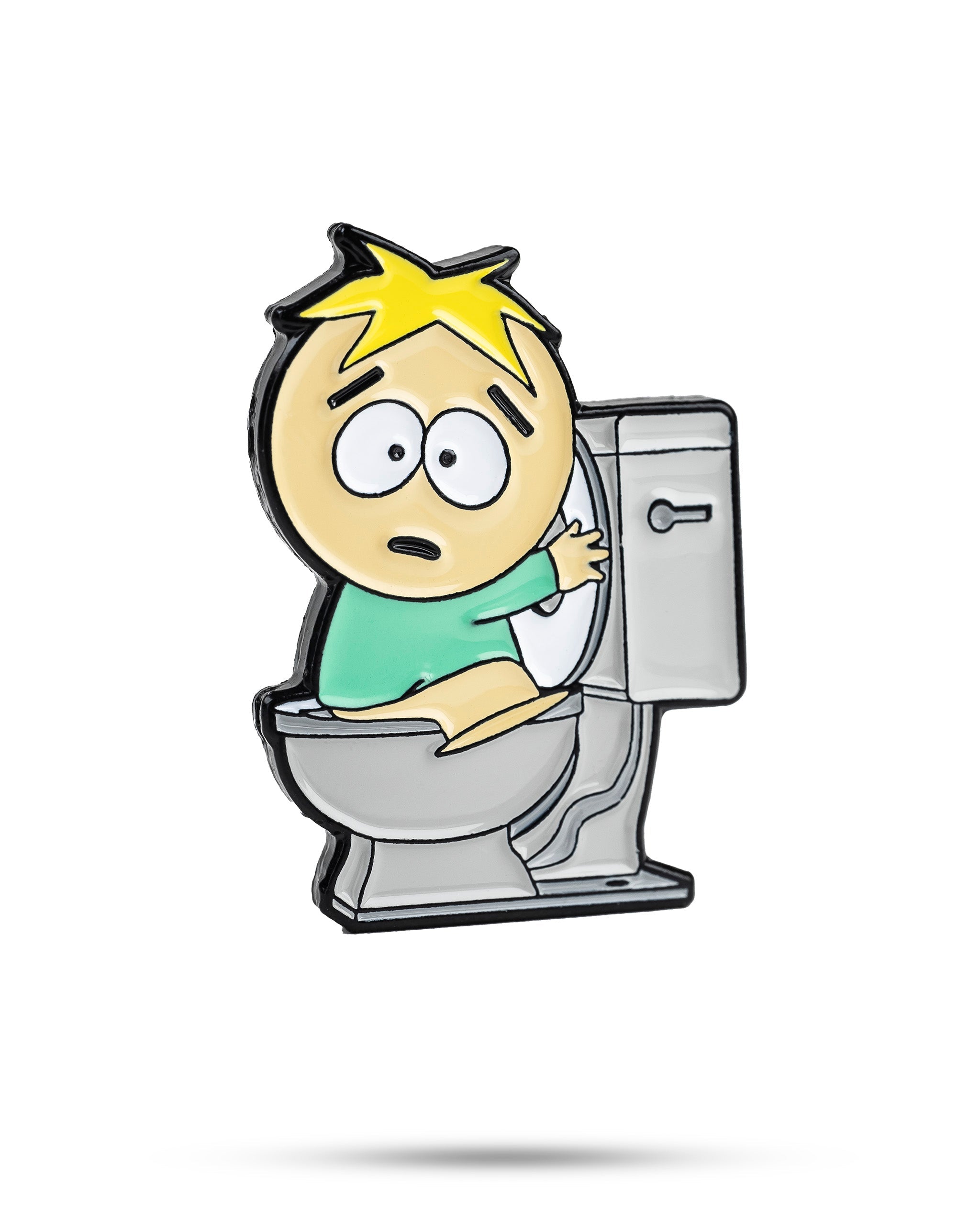 South Park Butters ball marker featuring a colorful character design, ideal for golf enthusiasts and fans of the show.