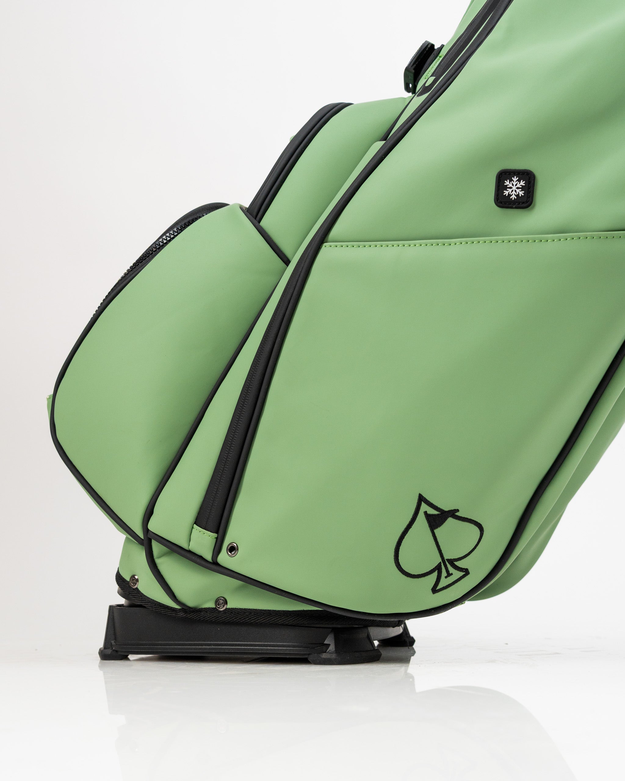 Player Preferred™ Golf Bag in Sage color, featuring multiple compartments and a comfortable strap design against a neutral background.