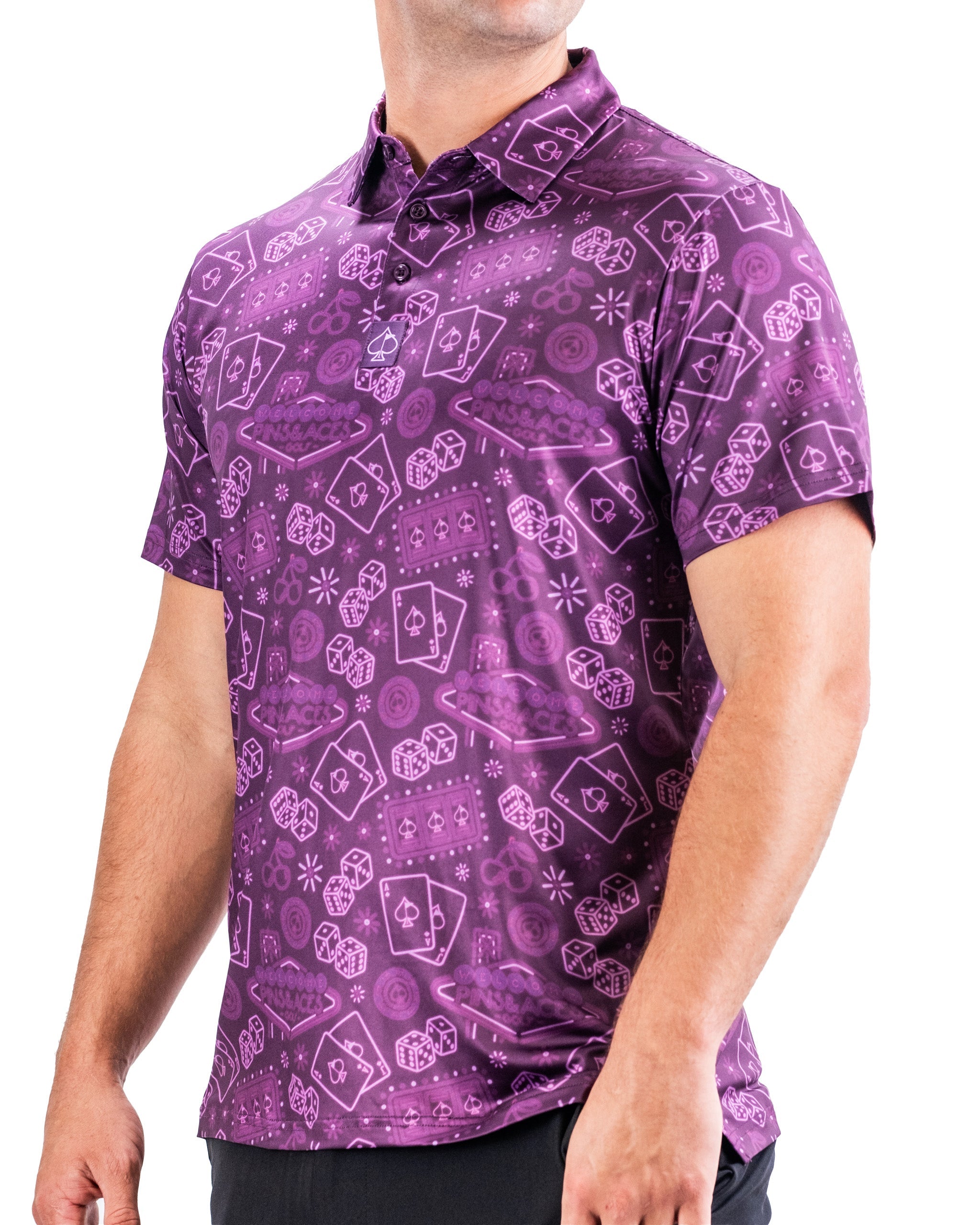 "Big Ace Purple sneaker with a modern design and stylish silhouette."
