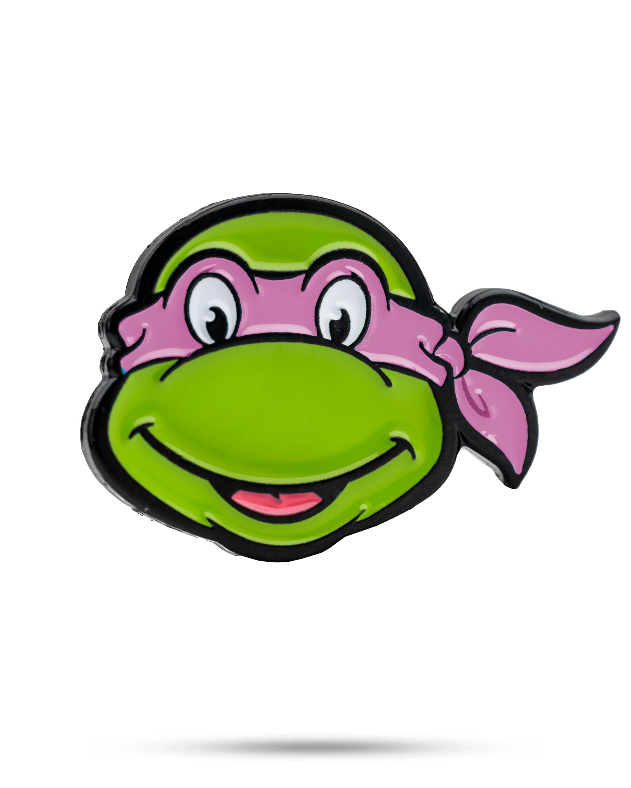 TMNT Donatello ball marker featuring a colorful design of the Ninja Turtles character.