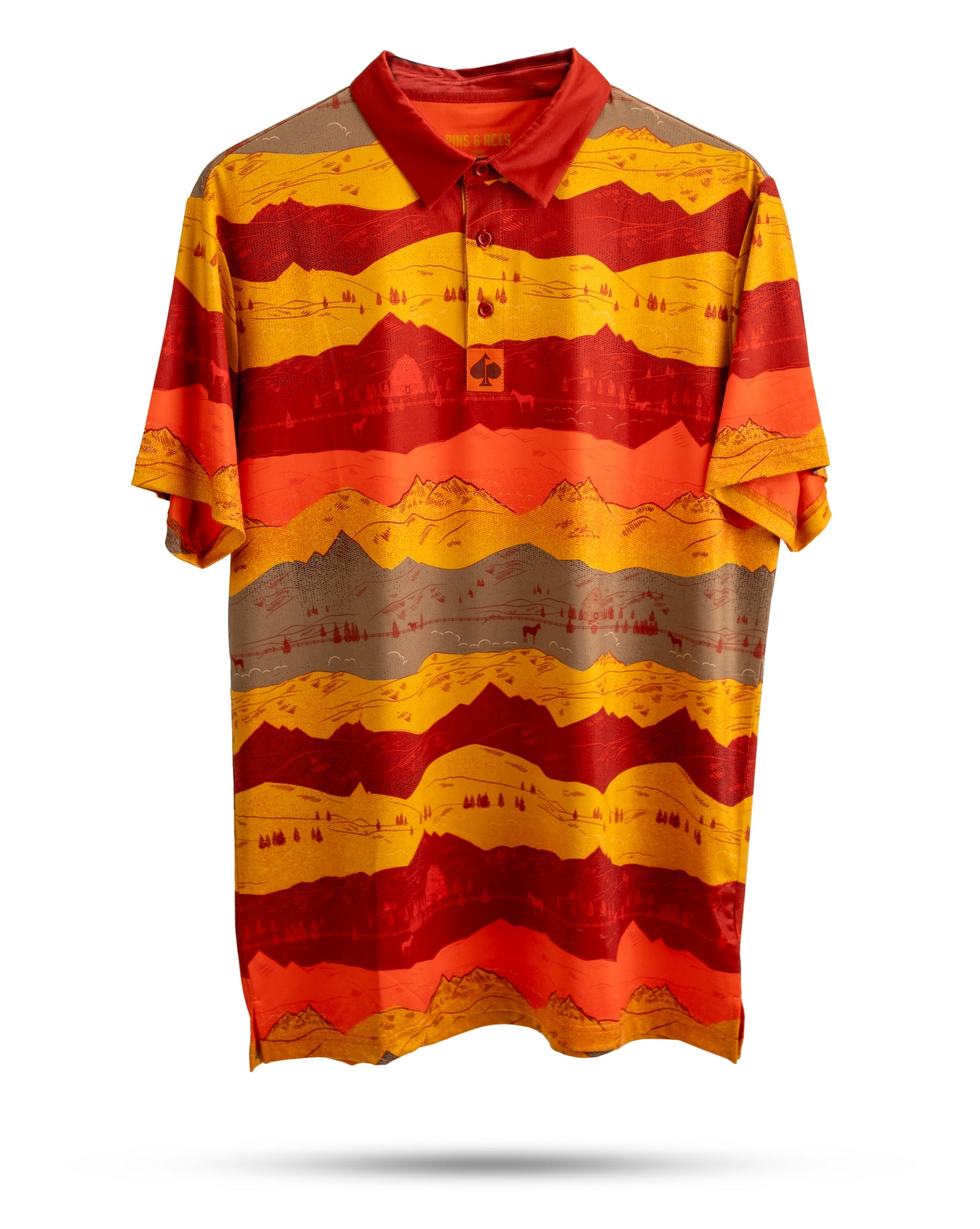 "Stunning sunset over Yellowstone National Park with vibrant orange and purple hues reflecting on tranquil water."